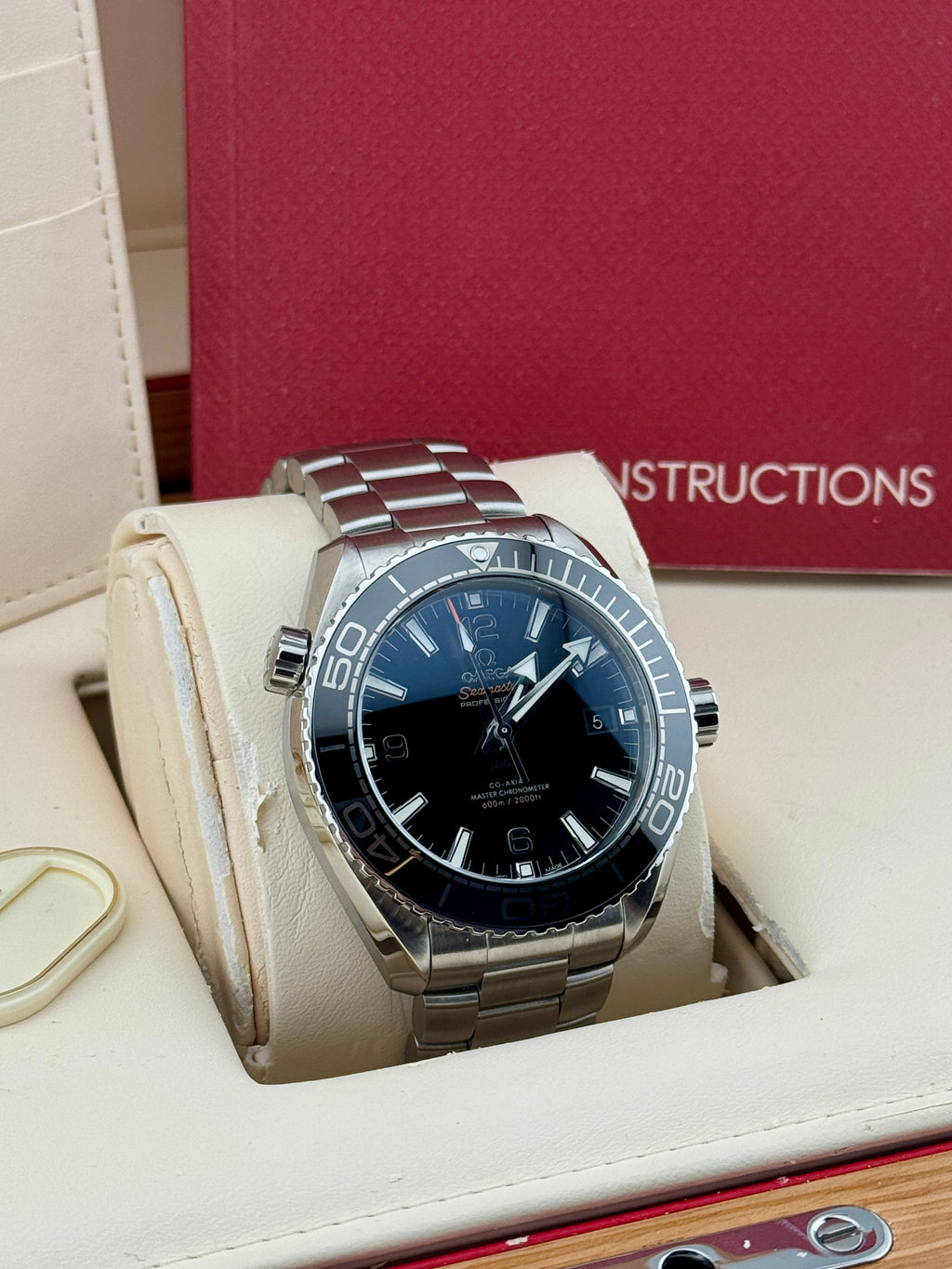 2024 Omega SeaMaster Planet Ocean 43.5mm 215.30.44.21.01.001 Full Set PX Poss