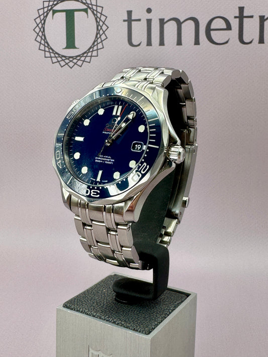 2013 Omega Seamaster Blue Dial -212.30.41.20.03.001 -41mm -Full Set