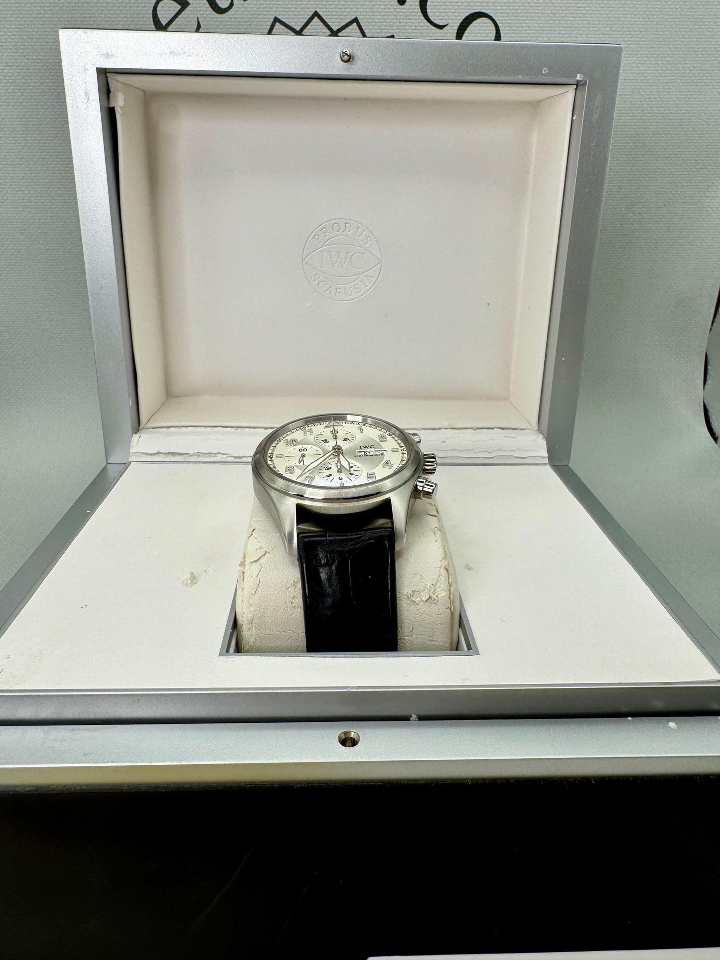 IWC Pilot Spitfire Chrono 42mm IW371702 MINT Full Set & Serviced