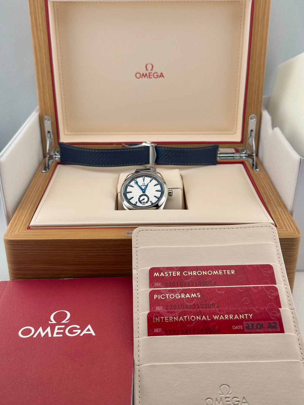 2022 Omega SeaMaster AquaTerra 41mm 220.10.41.21.02.004 Auto PX Poss