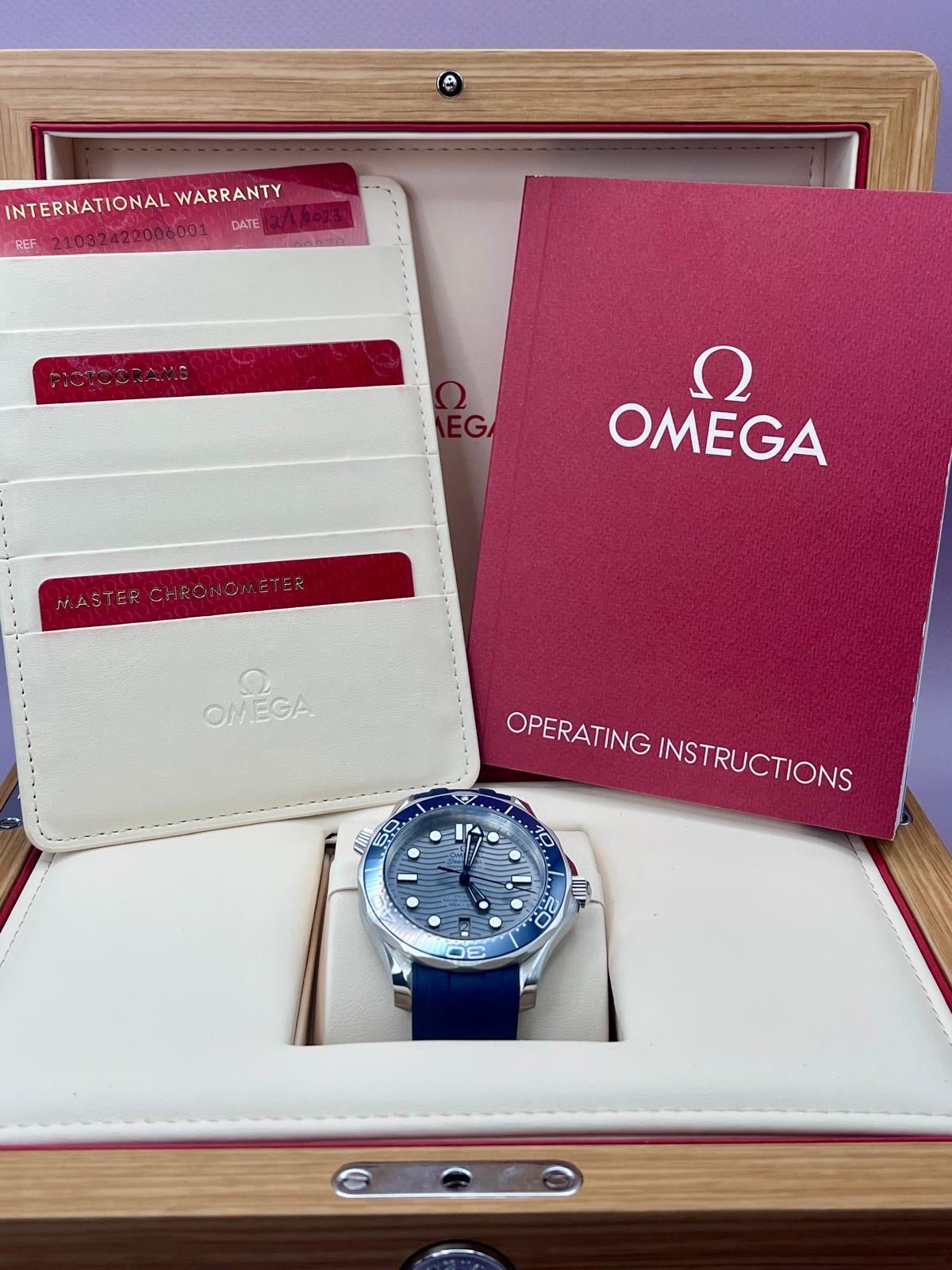 2023 Omega Seamaster 300m - 210.32.42.20.06.001 - 42mm - Full Set - PX Welcome - TimeTribe