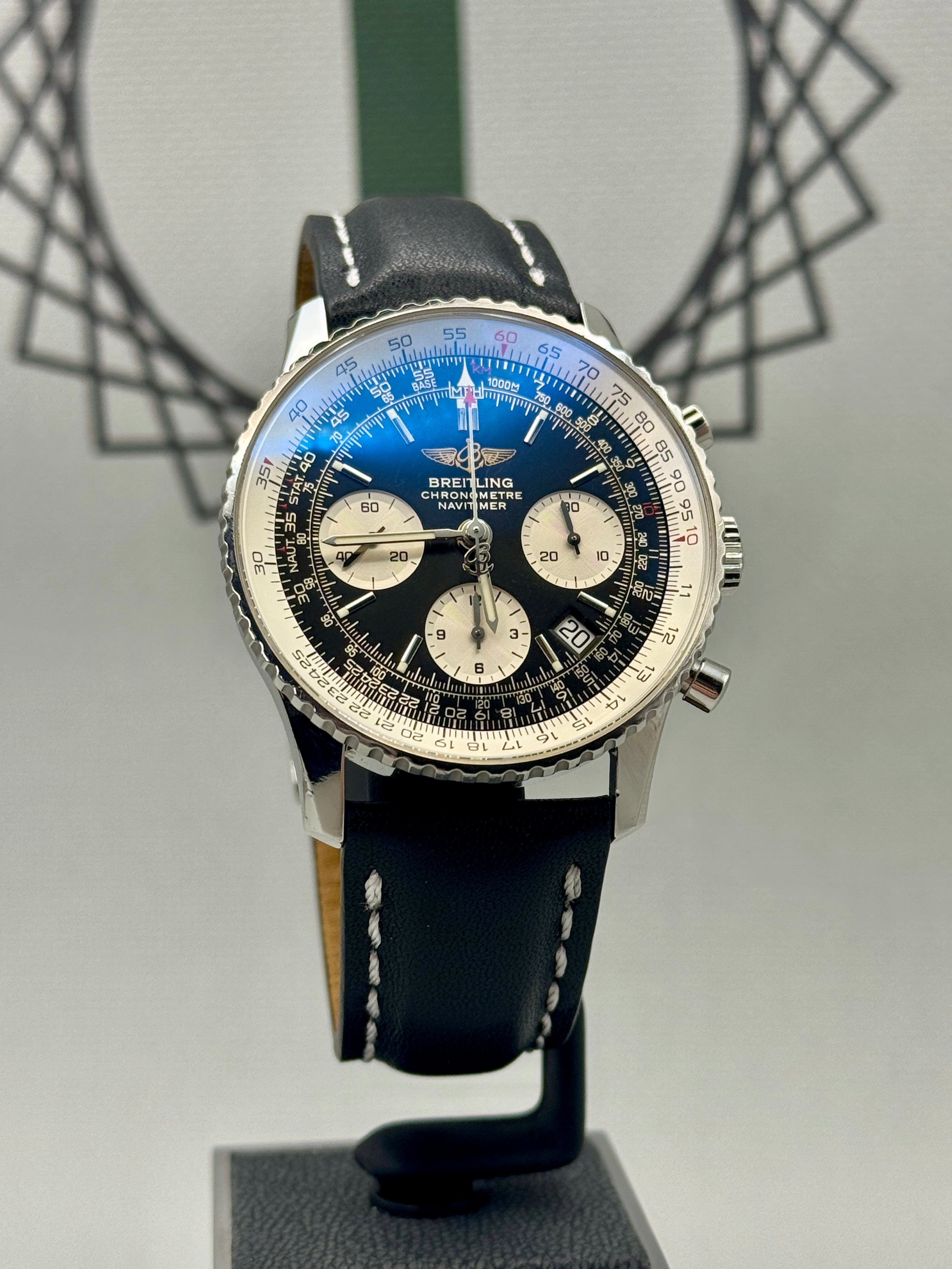 Breitling Navitimer Chrono 42mm A23322 Immaculate Full Set PX Welcome