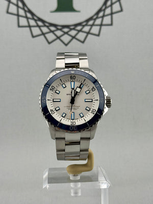 2022 Breitling Super Ocean 42mm A17375 Full Set PX & Finance Availalble