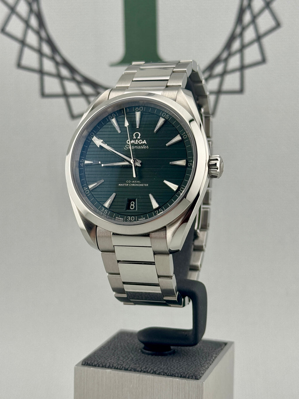 2022 Omega SeaMaster AquaTerra Green Dial 41mm 220.10.41.21.10.001 Auto PX Poss