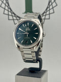 2022 Omega SeaMaster AquaTerra Green Dial 41mm 220.10.41.21.10.001 Auto PX Poss
