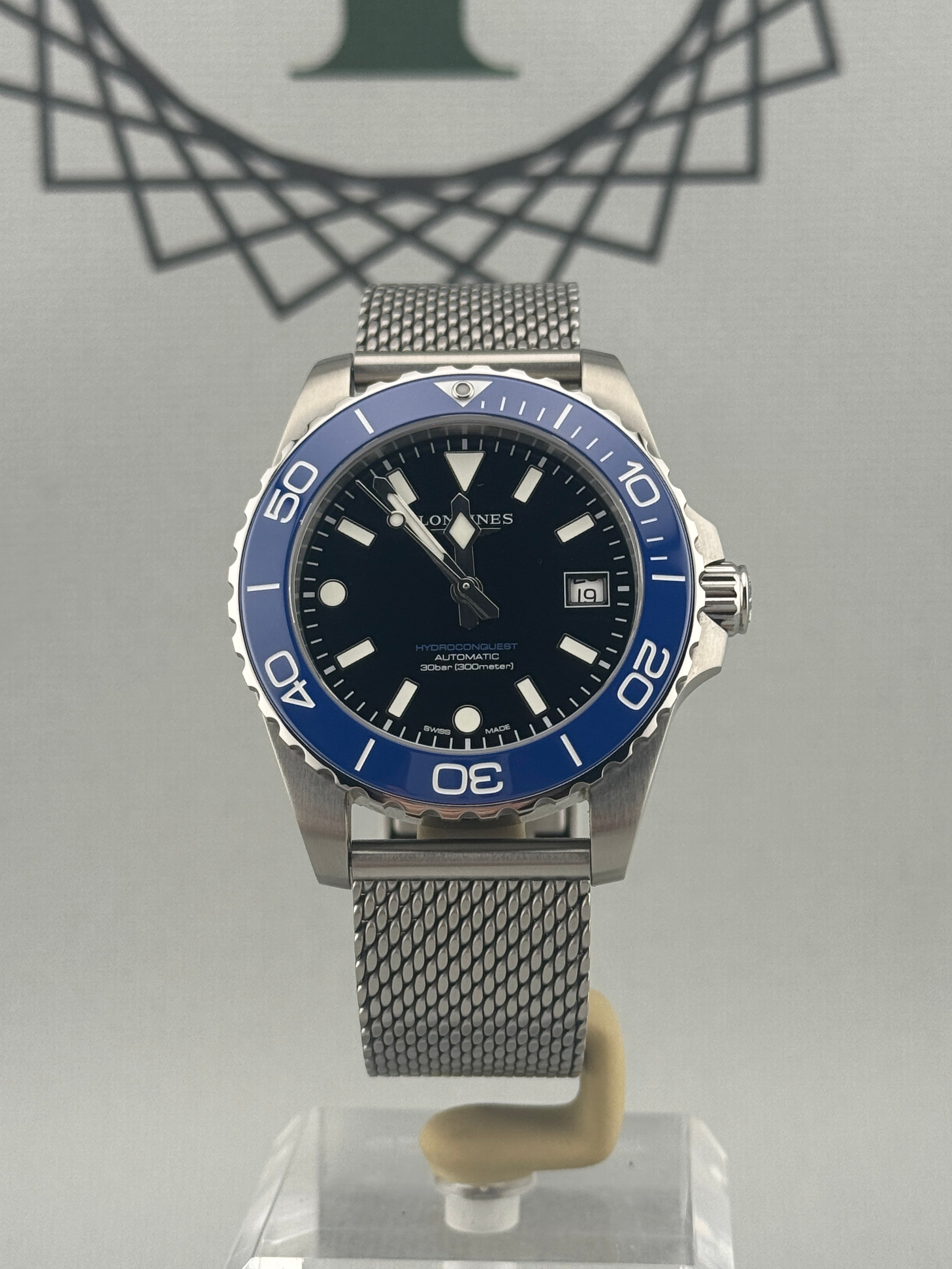 2026 Longines Hydroconquest Auto 39mm L3.779.4.90.6 Full Set + Warranty to 2031