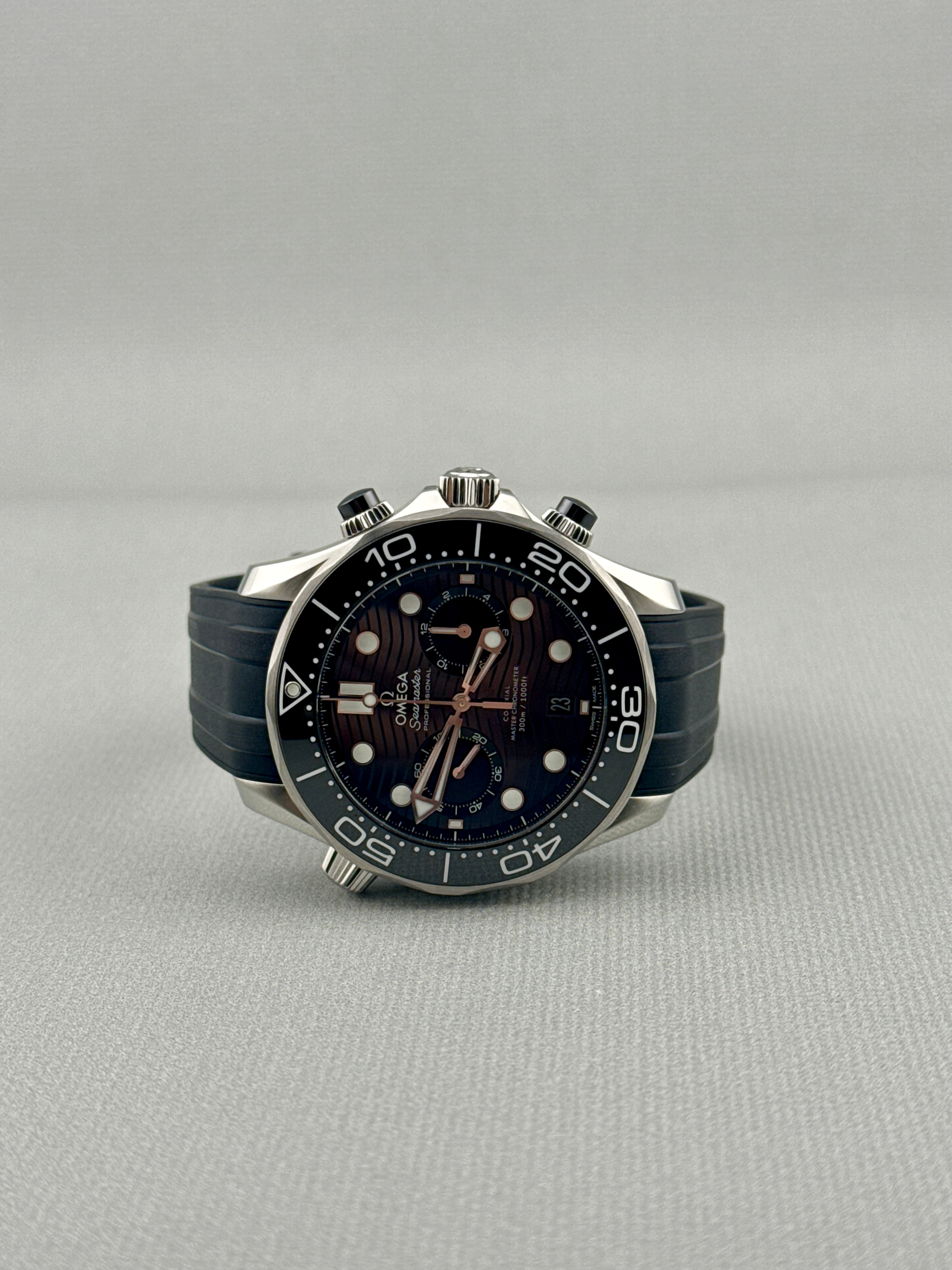 2025 Omega Seamaster 300 Chrono 210.32.44.51.01.001 Full Set PX/Finance