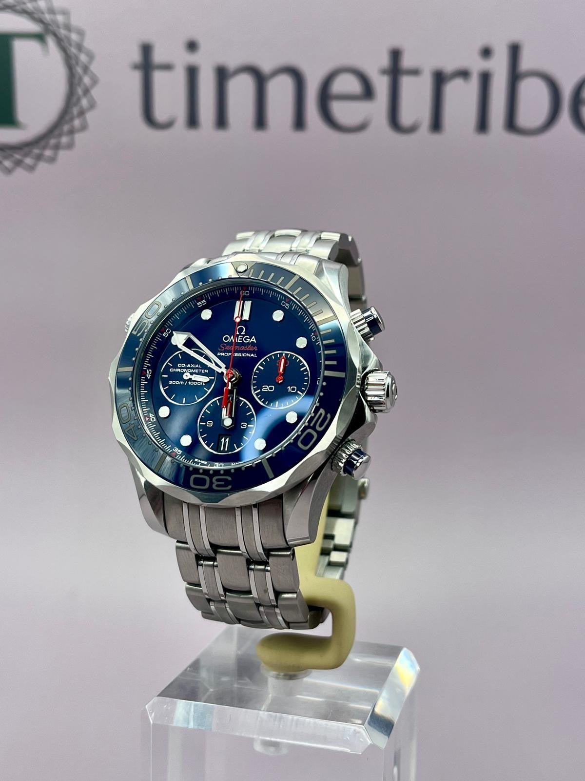 Omega Seamaster 300m Chronograph - 212.30.44.50.03.001 - 44m - Full Set! - TimeTribe