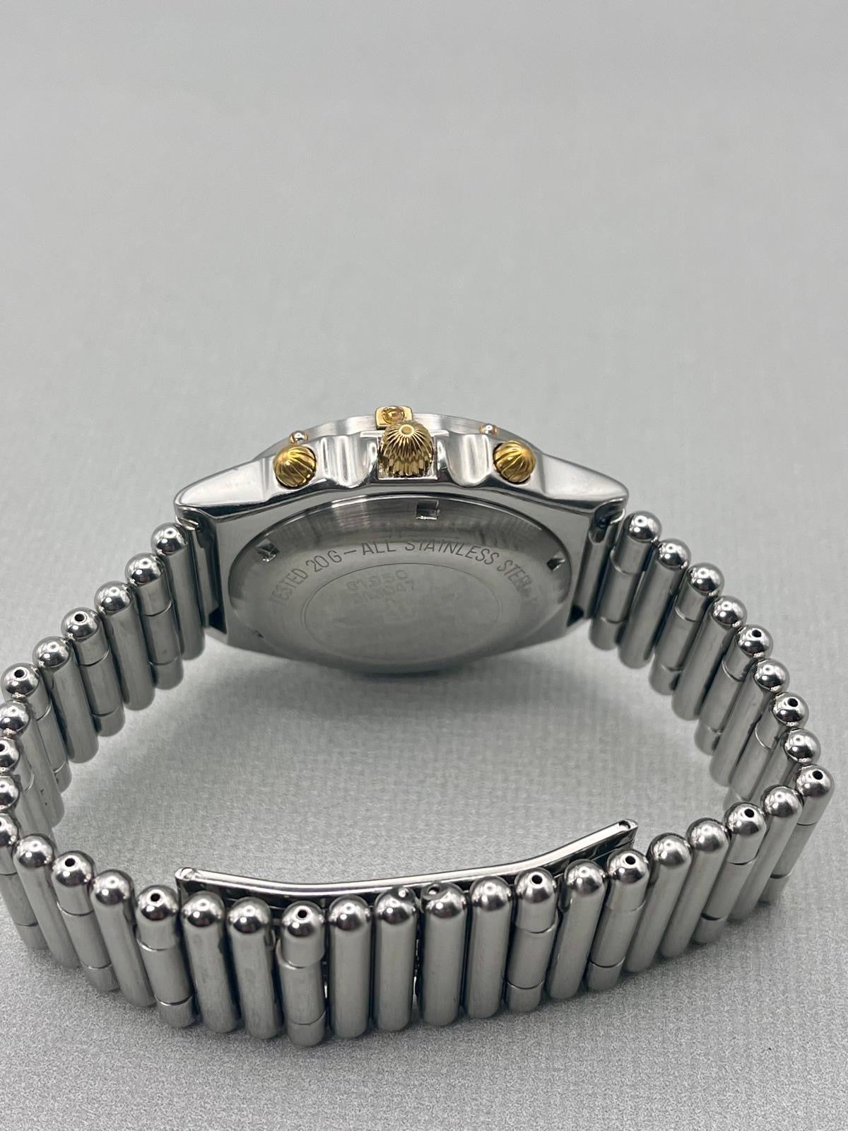Breitling B13047 Chronomat Steel & 18K Gold 39mm Recently Serviced