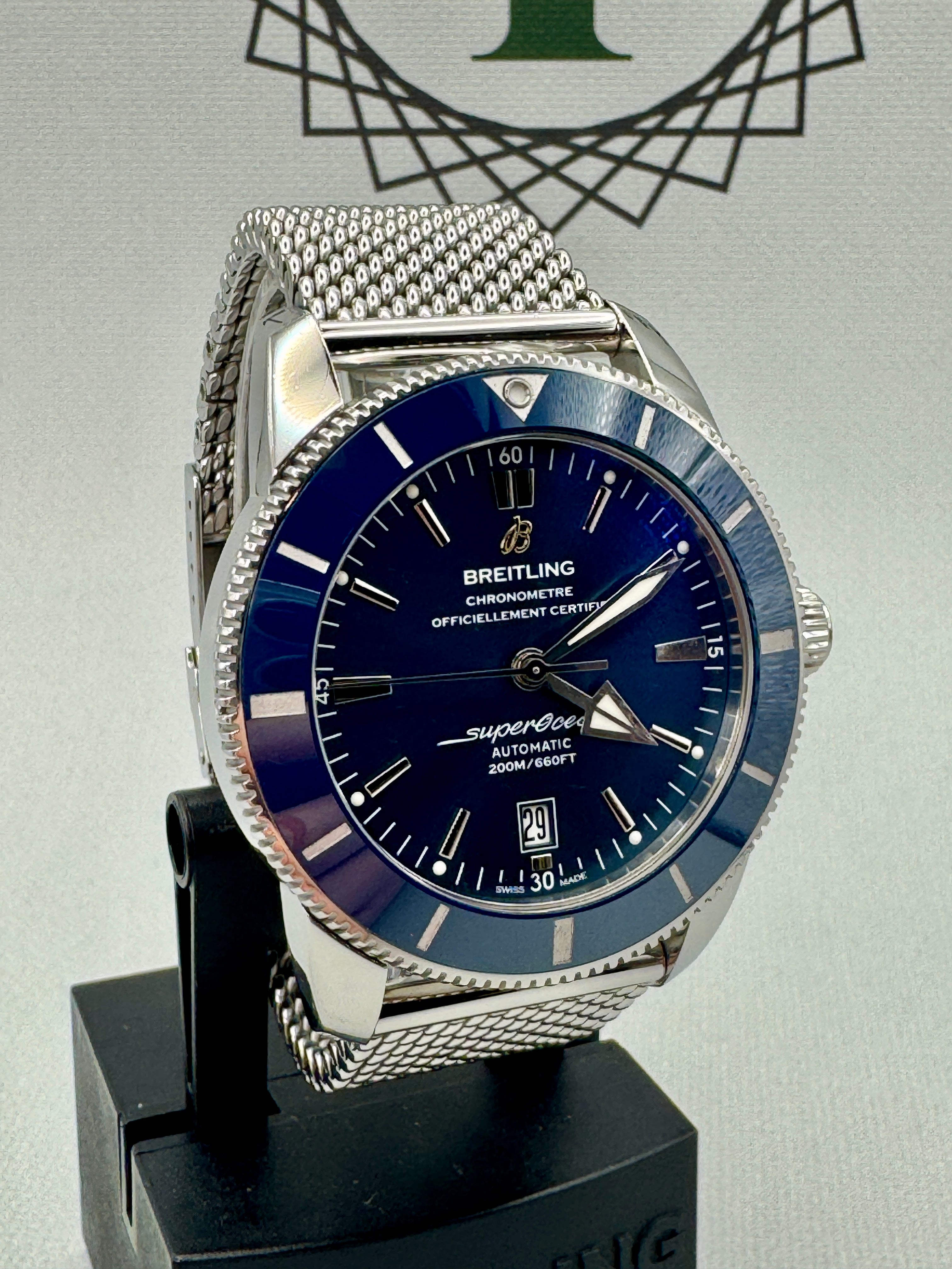 2019 Breitling Superocean Heritage II B20 46mm- AB2020 -Full Set