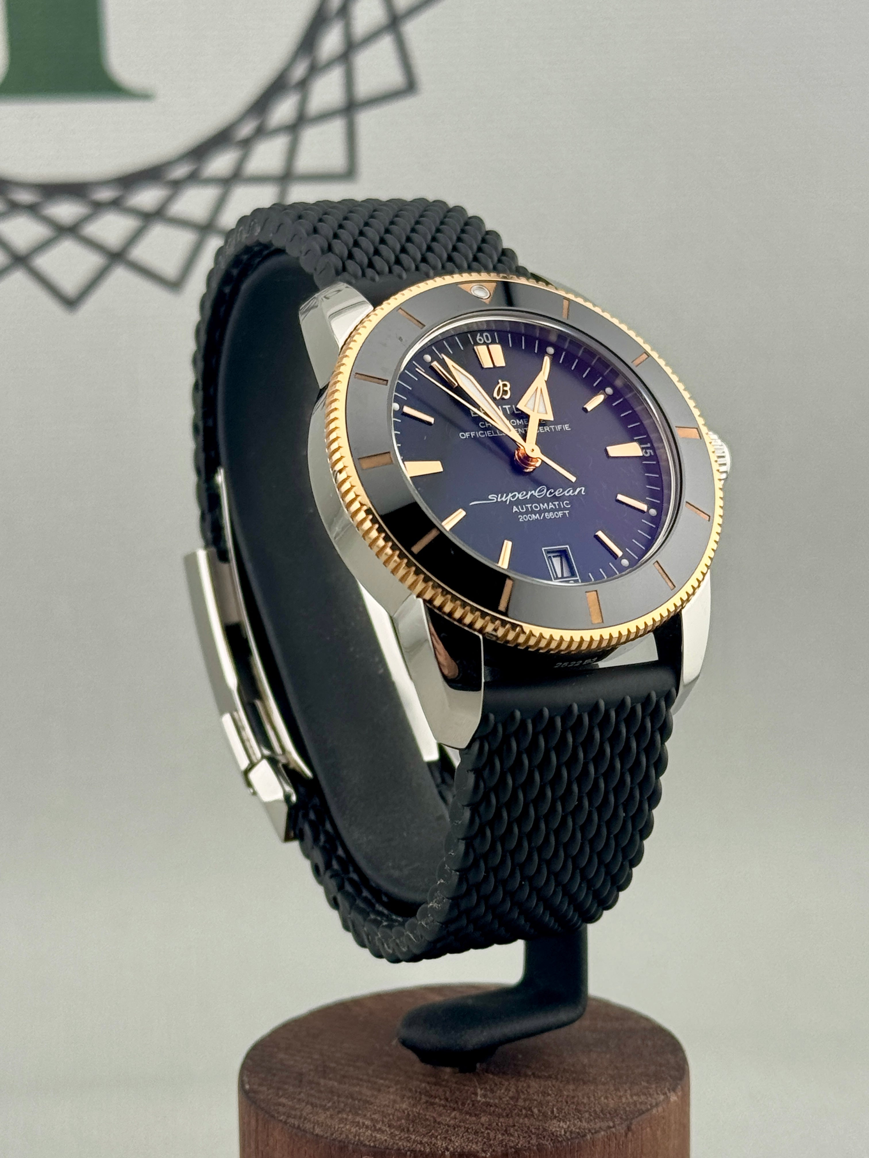 2023 Breitling UB2010 Superocean Heritage II B20 Auto 42mm Steel & Gold