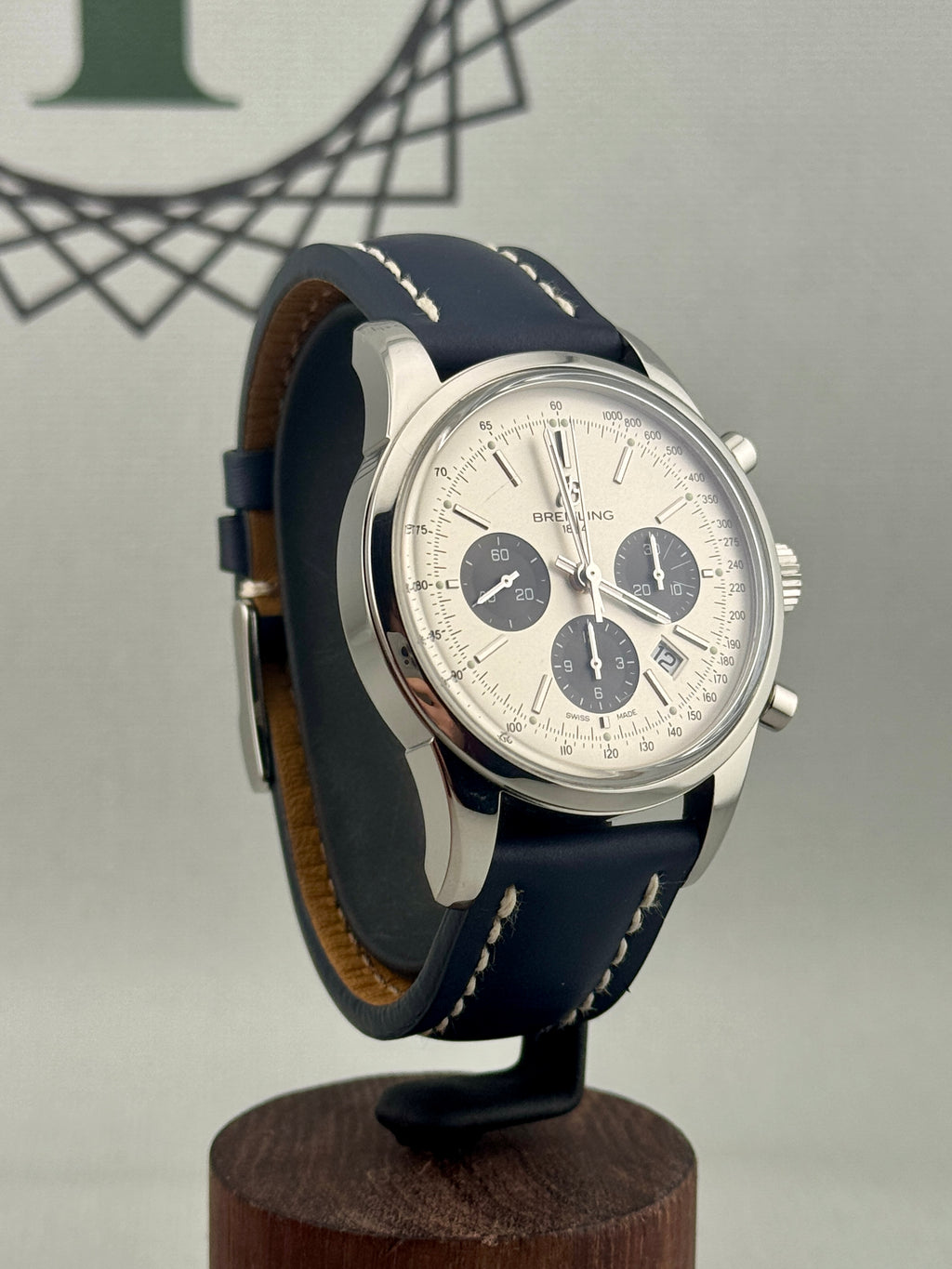 2016 Breitling TransOcean Chrono Panda Dial 43mm AB0152 Full Set PX/Finance Pos