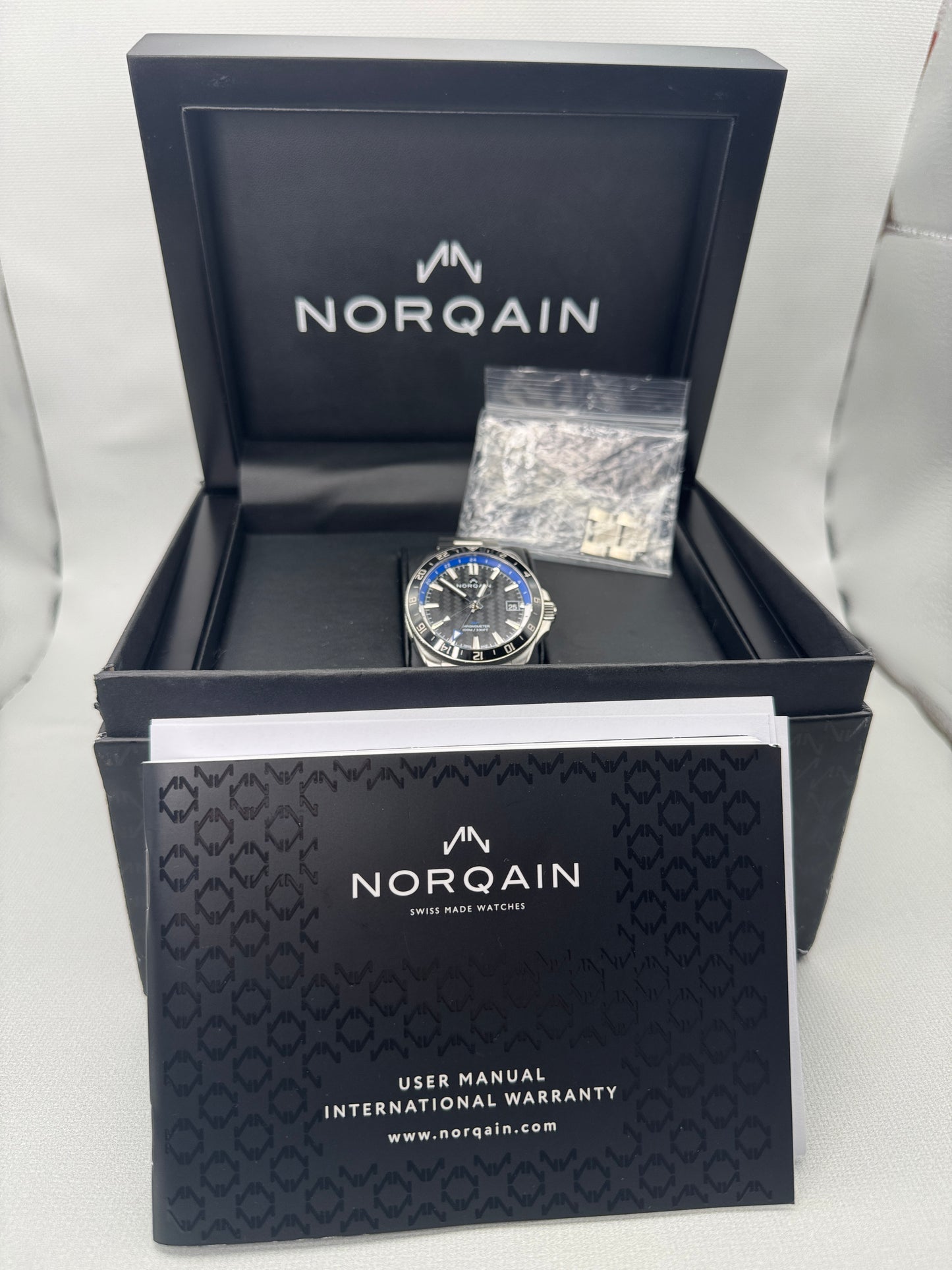 2022 Norqain Adventure Neverest GMT NN1100SC1CG/BA111 41mm Full Set PX Welcome