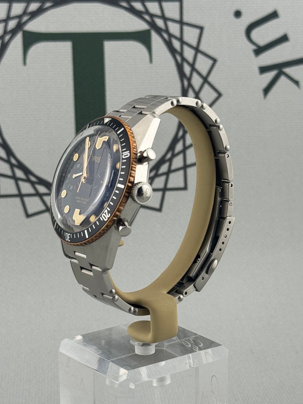 Oris Diver 65 Chronograph Full Set 42mm Ref 01 7771 7744 4354 PX Welcome