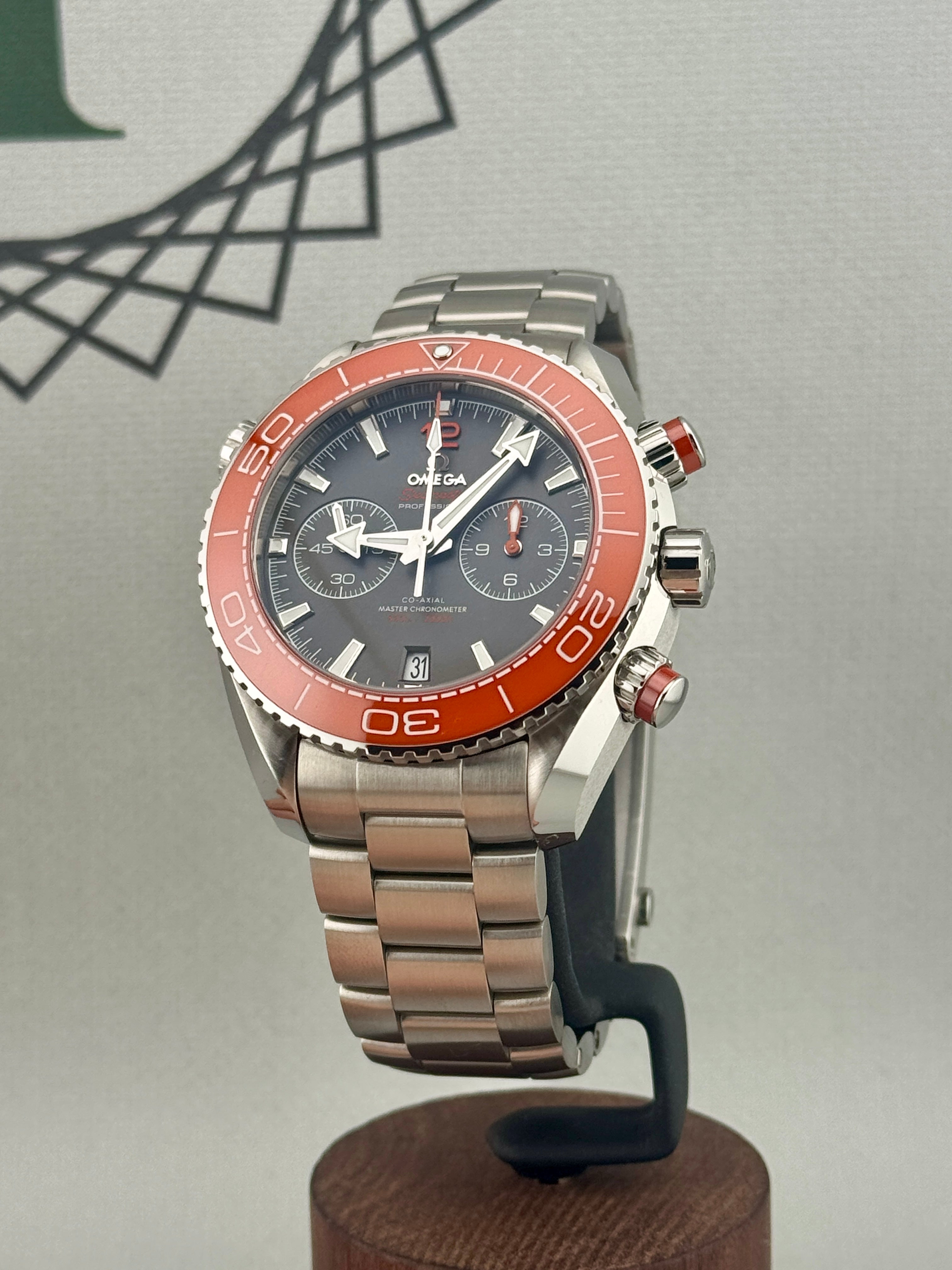 2023 OMEGA Planet Ocean Auto 45.5m 215.30.46.51.99.001 Full Set Part X/Finance