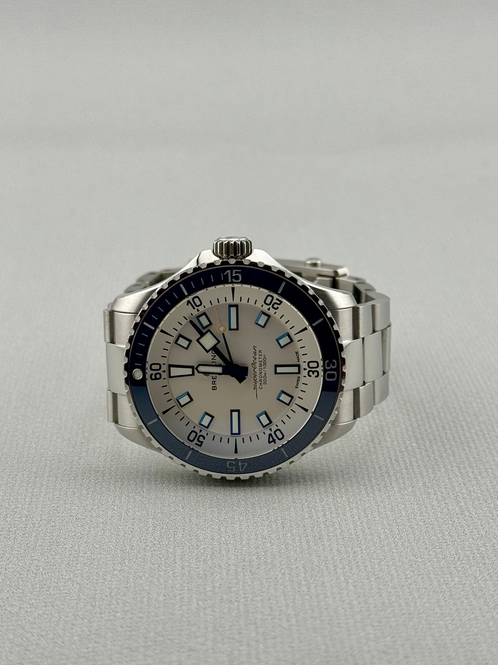 2022 Breitling Super Ocean 42mm A17375 Full Set PX & Finance Availalble