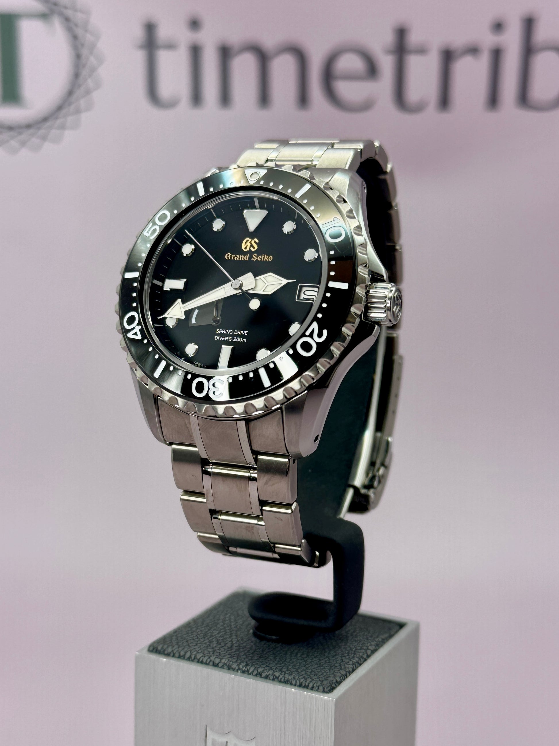 GRAND SEIKO SBGA231 Spring Drive - Titanium - Full Set - PX Welcome - RARE! - TimeTribe