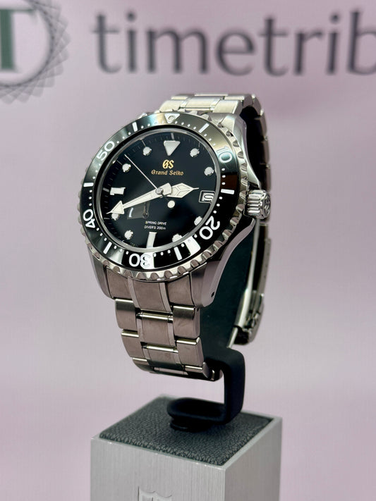 GRAND SEIKO SBGA231 Spring Drive - Titanium - Full Set - PX Welcome - RARE! - TimeTribe
