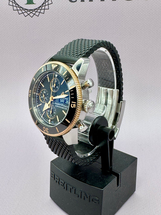 Breitling SuperOcean Heritage II - U13313 - 2019 - Box and Papers - Rose Bezel