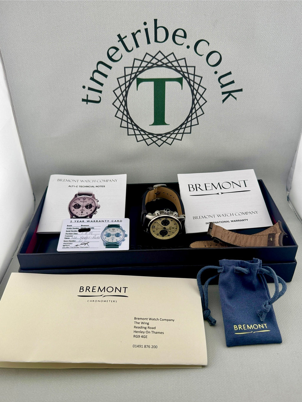 2019 BREMONT ALT1-C Chrono Auto 43mm Full Set & Serviced Part X/Finance Pos