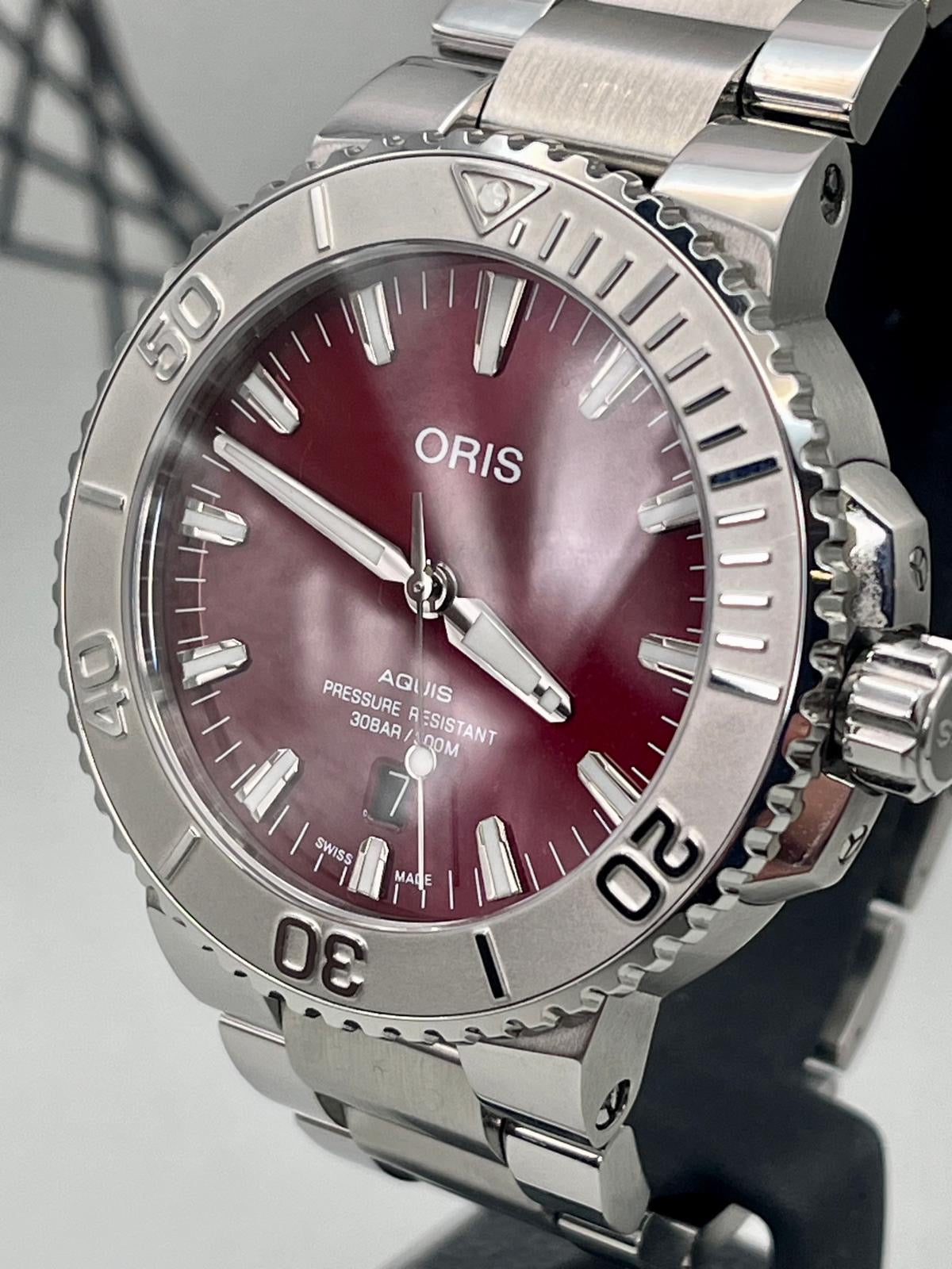 2022 Oris Aquis Automatic - 43.5mm - 01 733 7730 4158 - Full Set - Immaculate