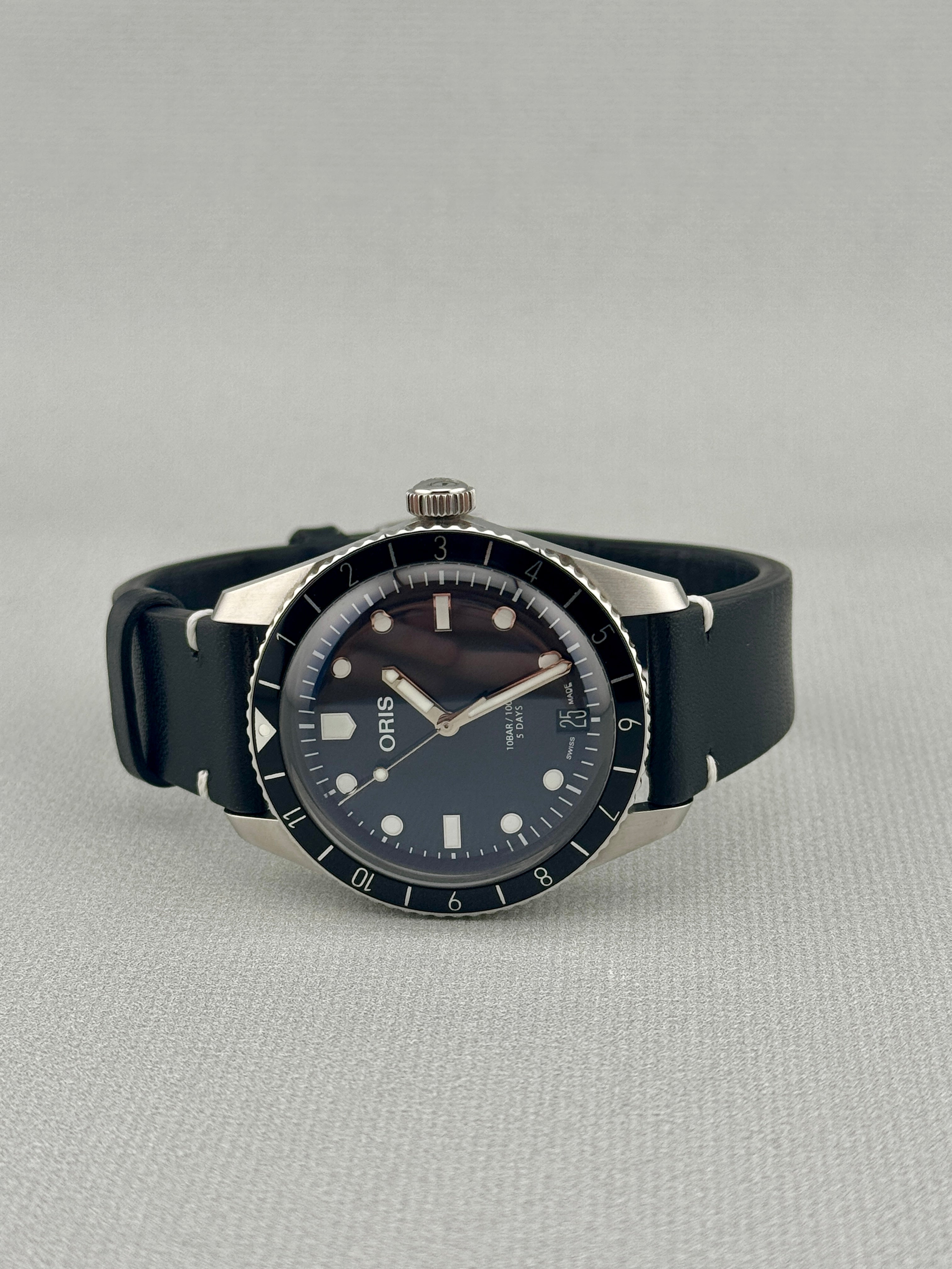 2025 Oris Divers Sixty Five 12h Cal 40mm 01 400 7772 4054 Full Set Part X Poss