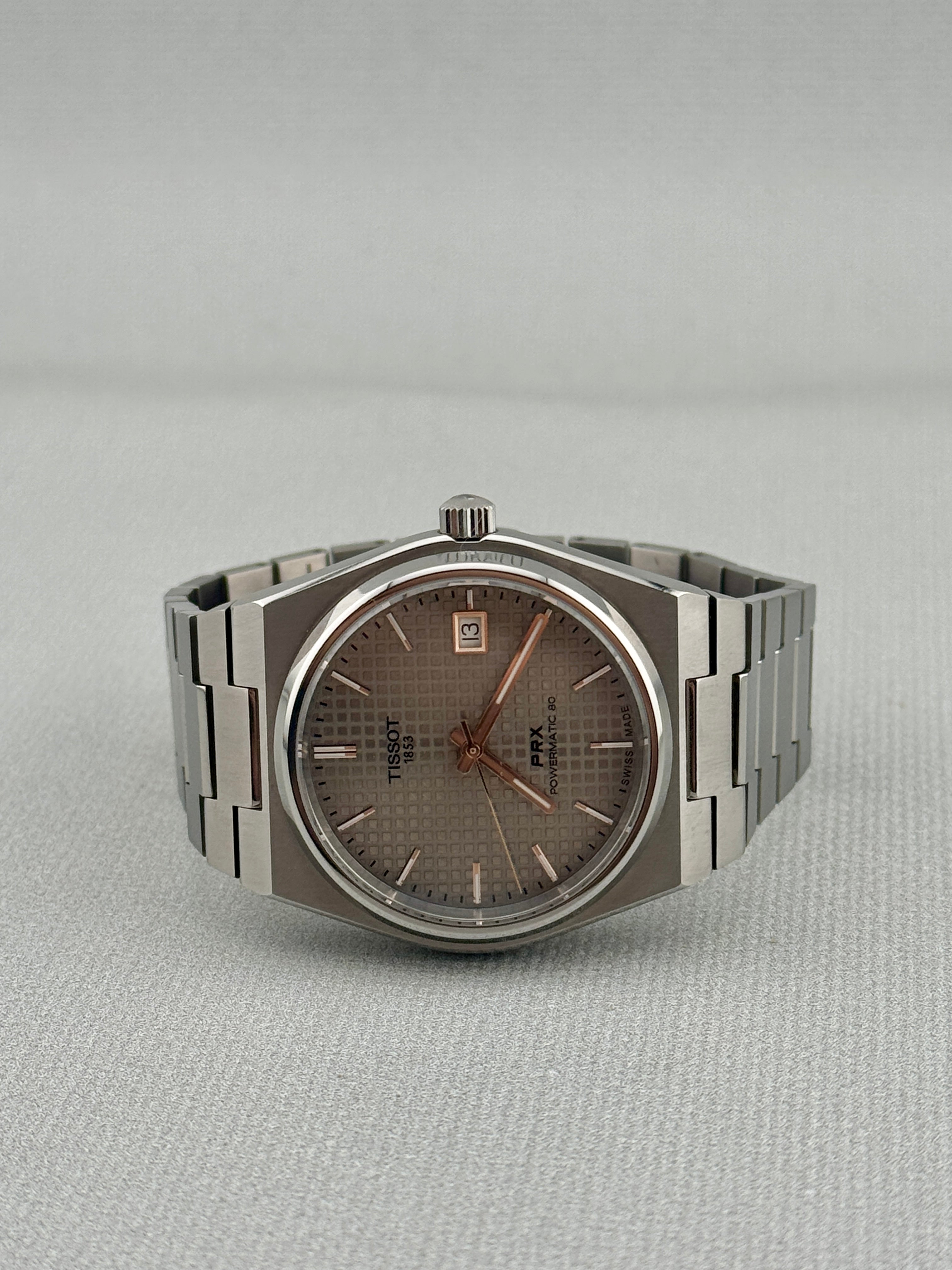 2026 Tissot PRX Auto 38mm Titanium T137.807.44.061.00 Full Set PX/Finance