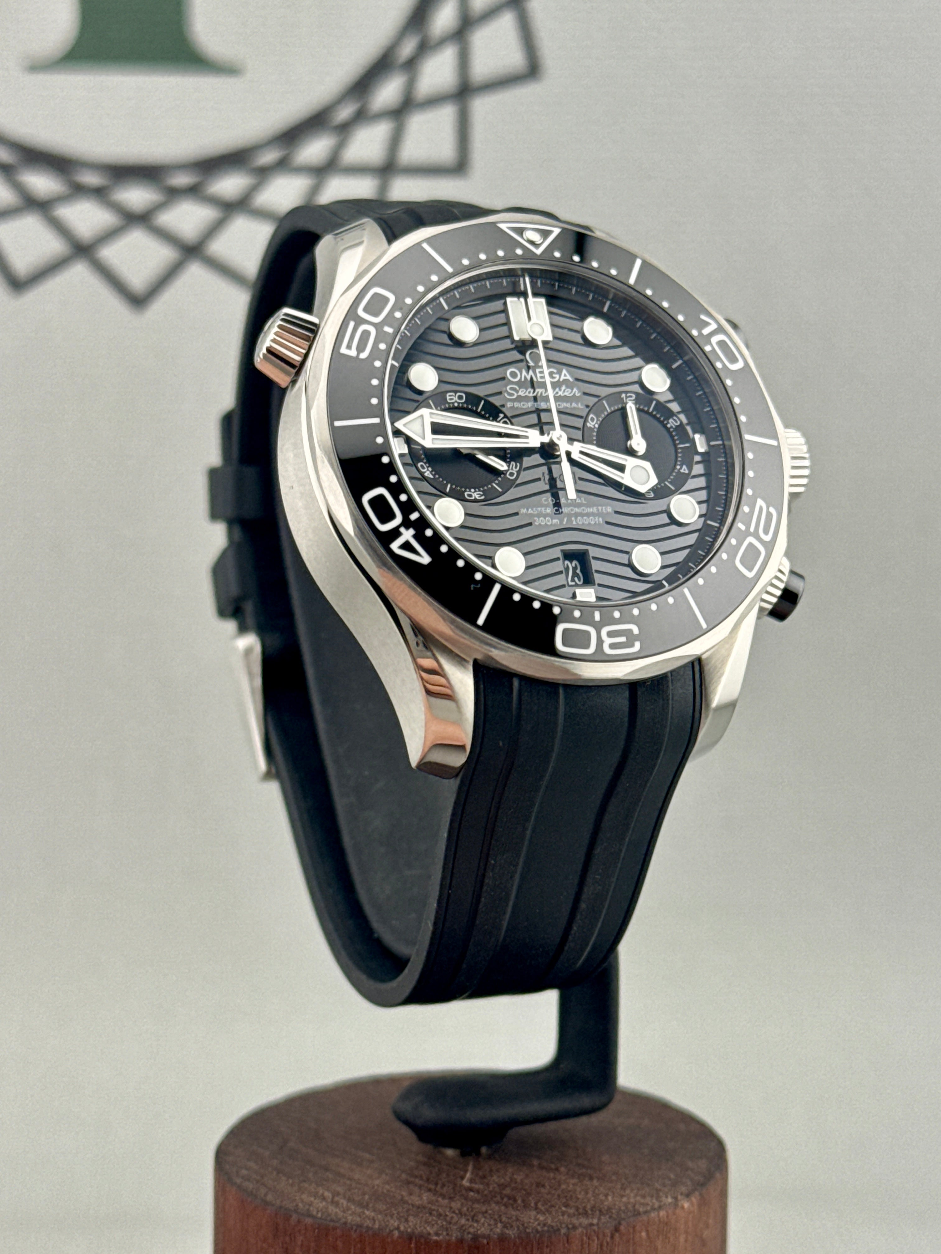 2025 Omega Seamaster 300 Chrono 210.32.44.51.01.001 Full Set PX/Finance