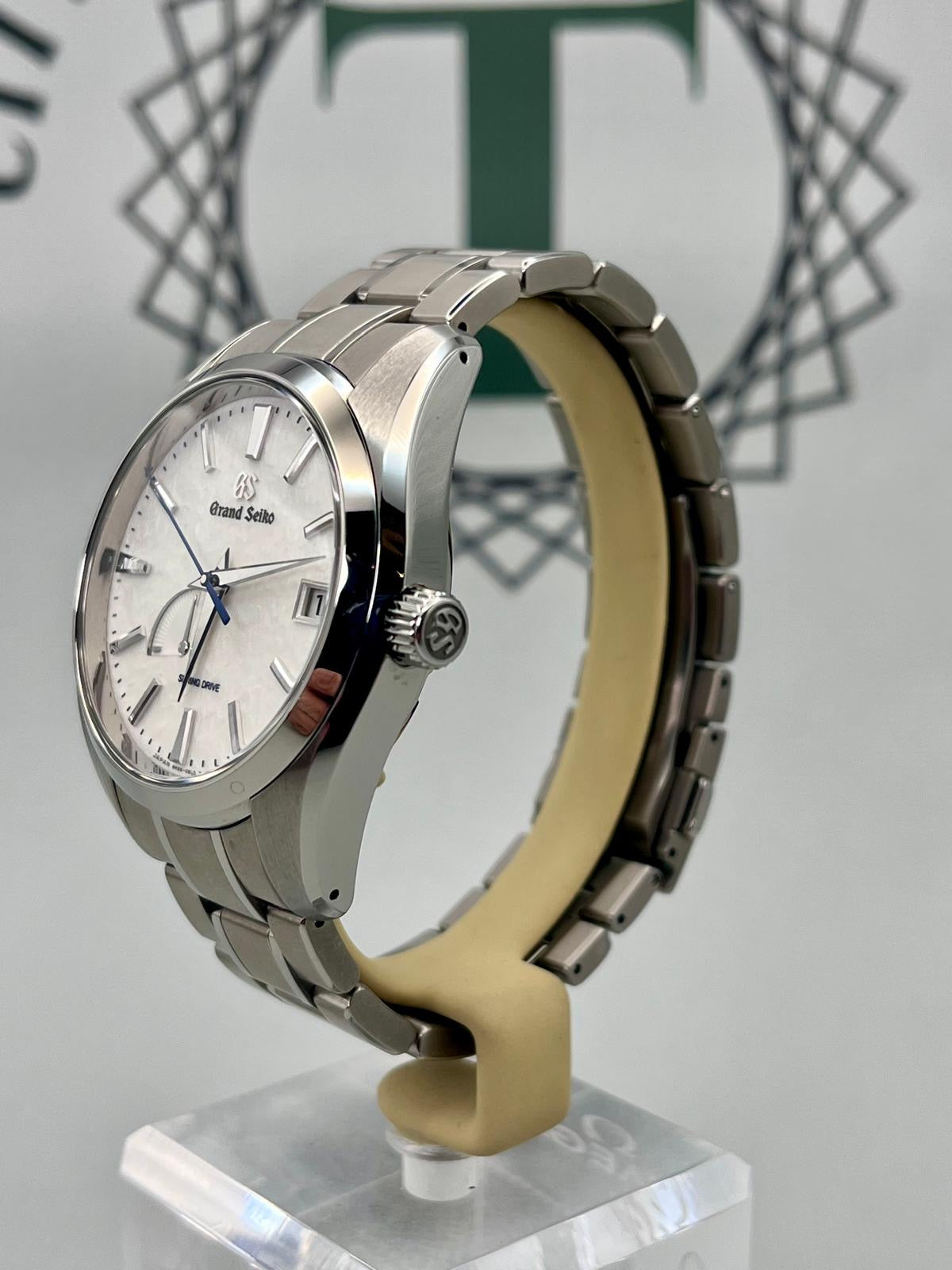 GRAND SEIKO Snowflake SBGA211 40mm Titanium Full Set Immaculate PX Welcome