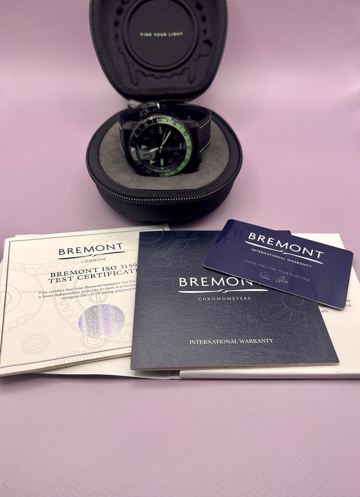 2024 Bremont Supermarine Bamford Aurora - S502 - 43mm - Full Set - PX welcome - TimeTribe