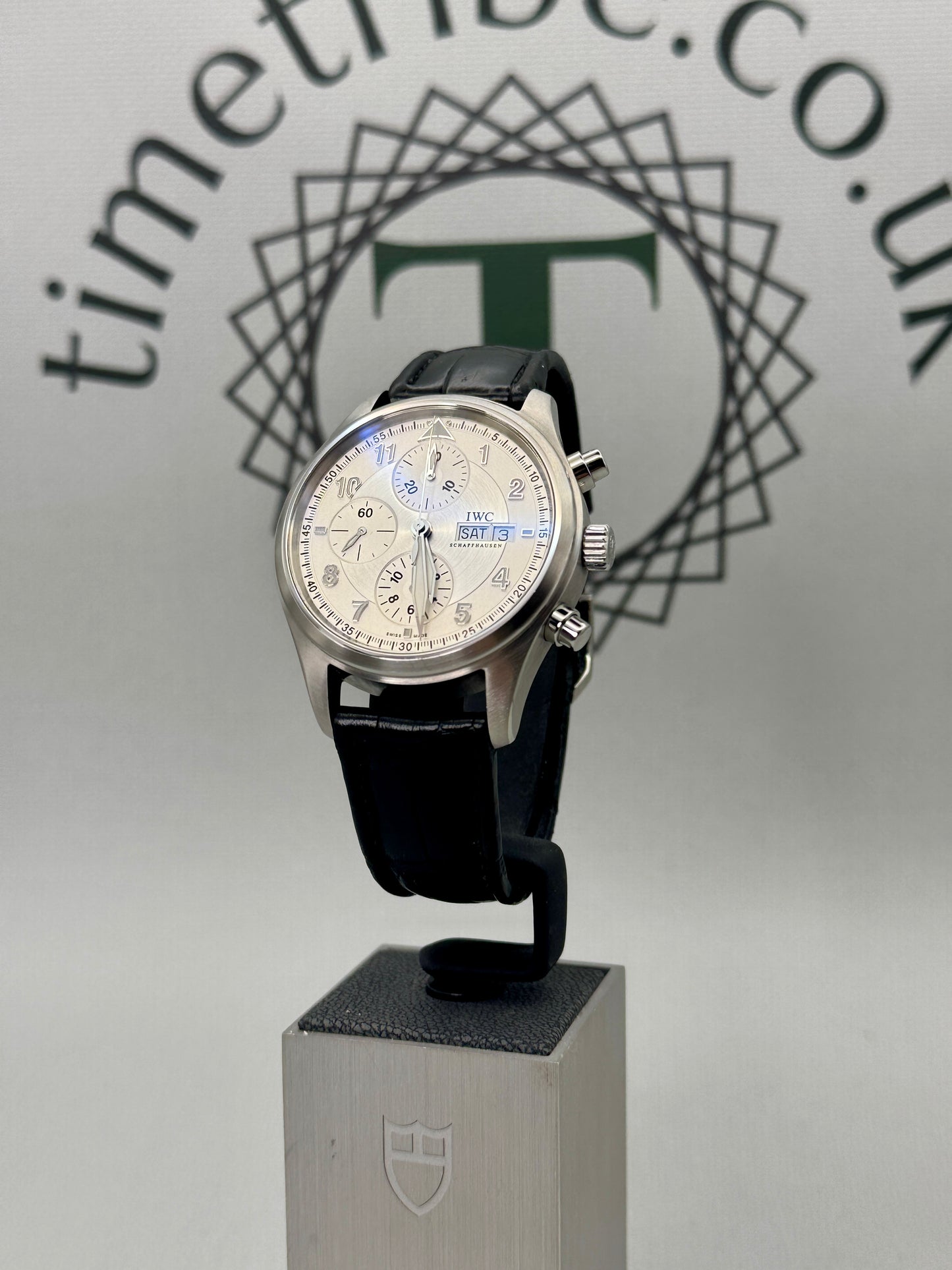 IWC Pilot Spitfire Chrono 42mm IW371702 MINT Full Set & Serviced