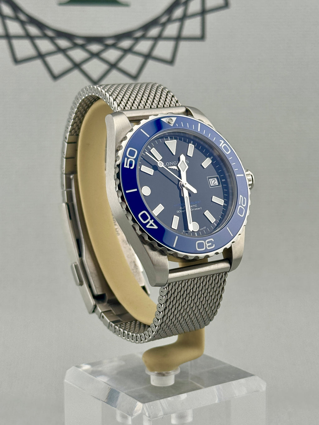 2026 Longines Hydroconquest Auto 39mm L3.779.4.90.6 Full Set + Warranty to 2031