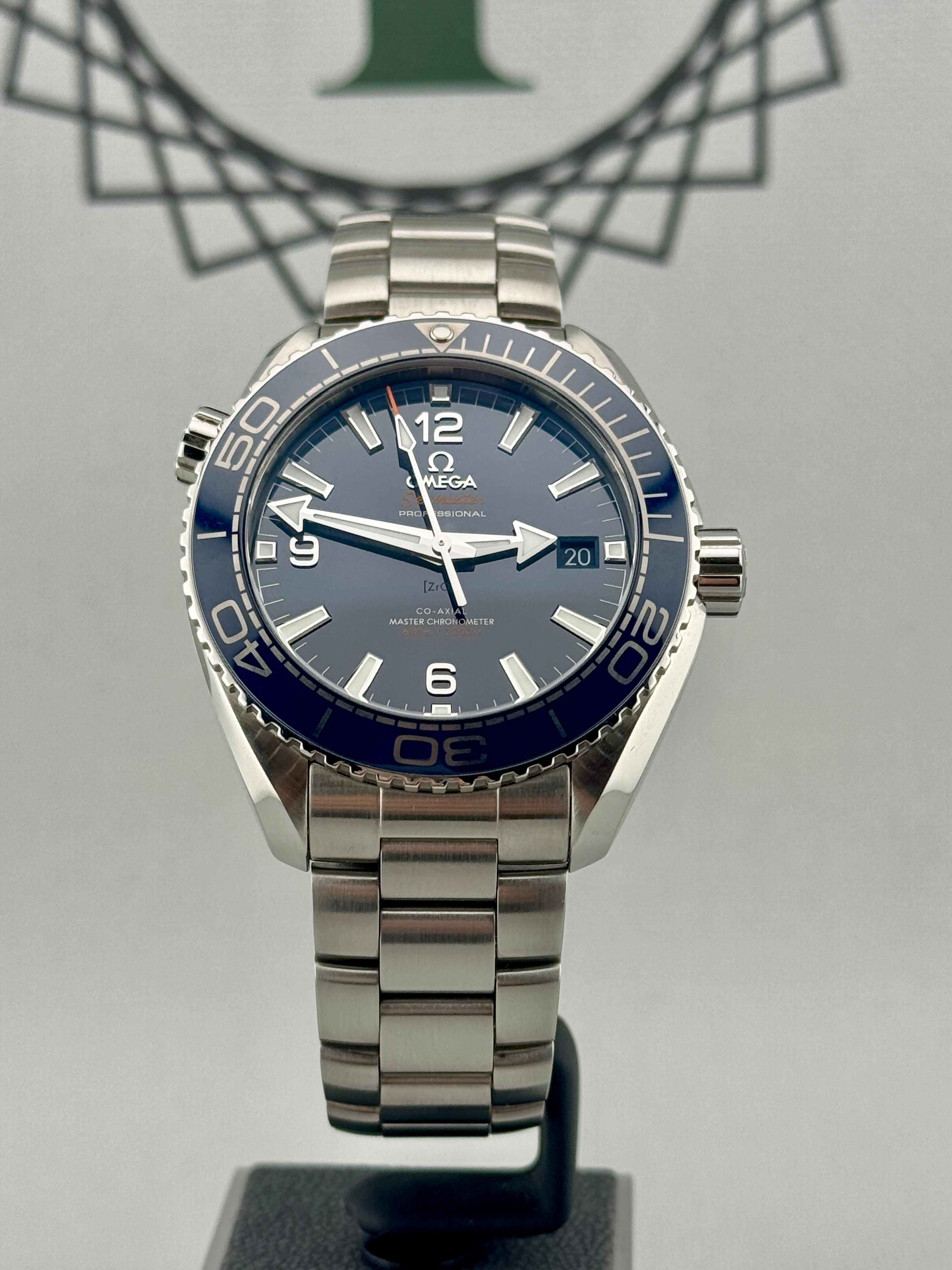2024 Omega Seamaster Planet Ocean Blue 600m Watch Full Set PX/Finance