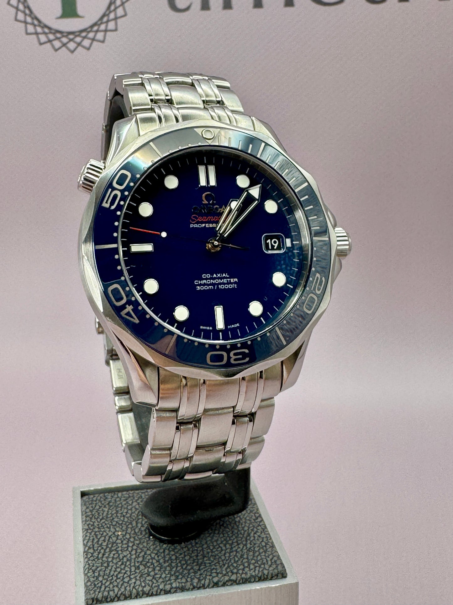 2013 Omega Seamaster Blue Dial -212.30.41.20.03.001 -41mm -Full Set