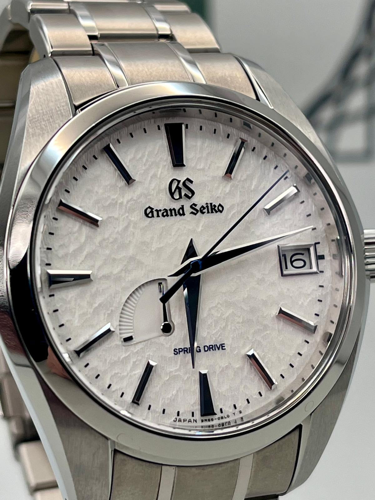 GRAND SEIKO Snowflake SBGA211 40mm Titanium Full Set Immaculate PX Welcome