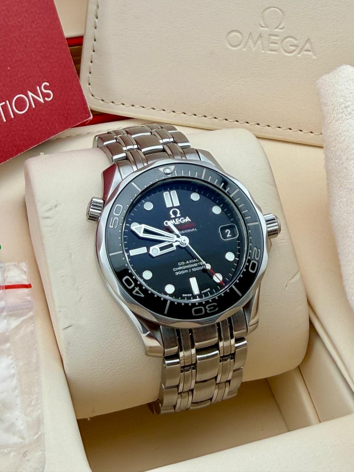 Omega Seamaster Pro 300m 212.30.36.20.01.001 36mm Full Set