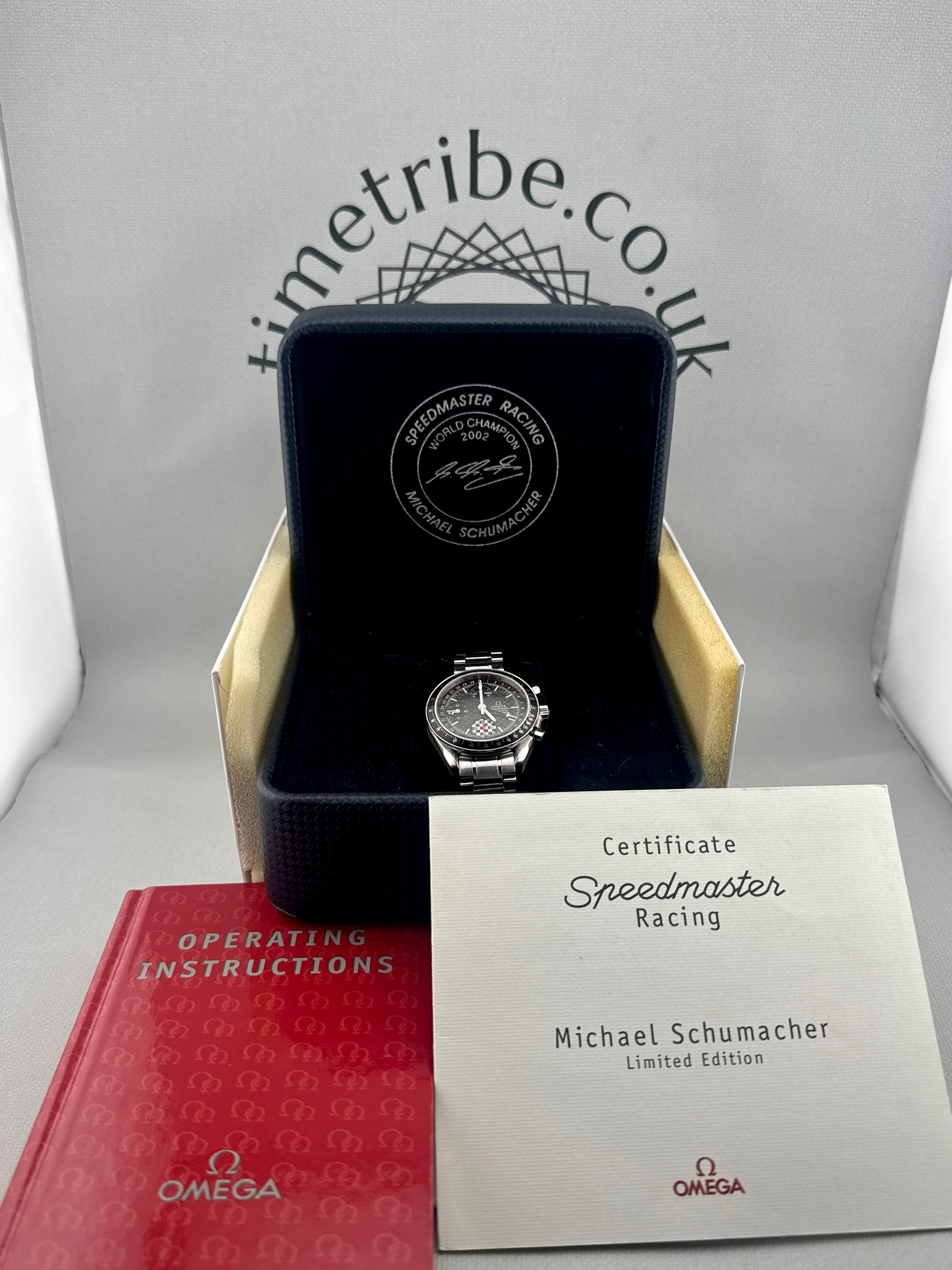 Omega Speedmaster Schumacher Sp.Ed 3529.50 39mm Auto PX/Finance Welcom