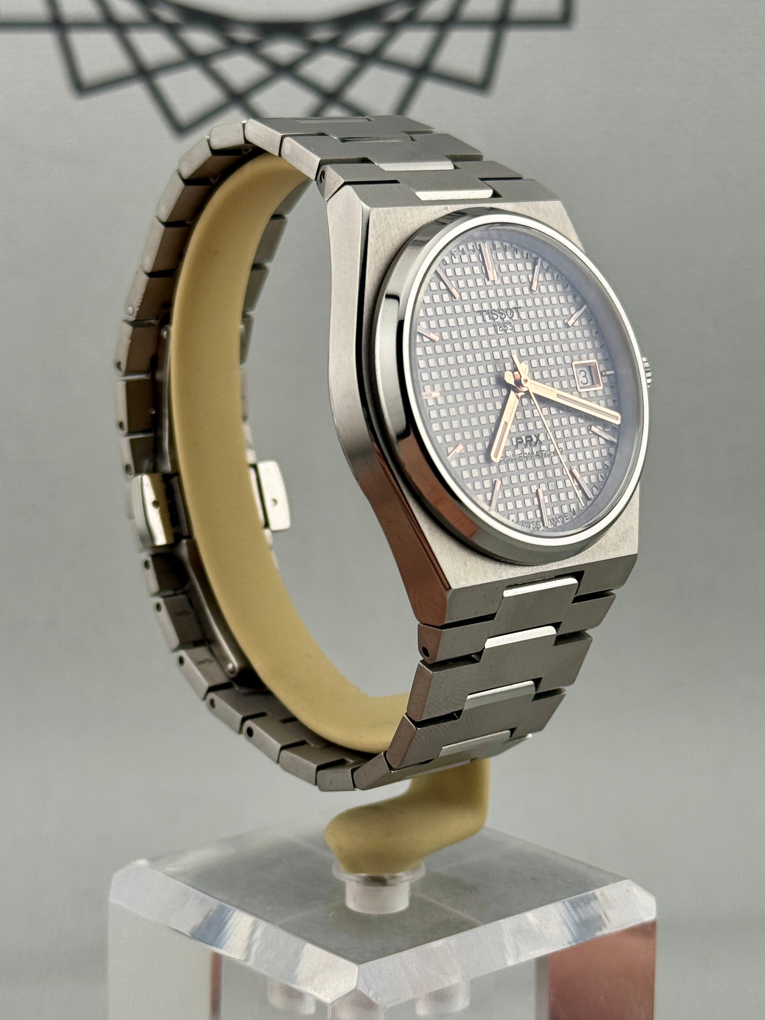 2026 Tissot PRX Auto 38mm Titanium T137.807.44.061.00 Full Set PX/Finance