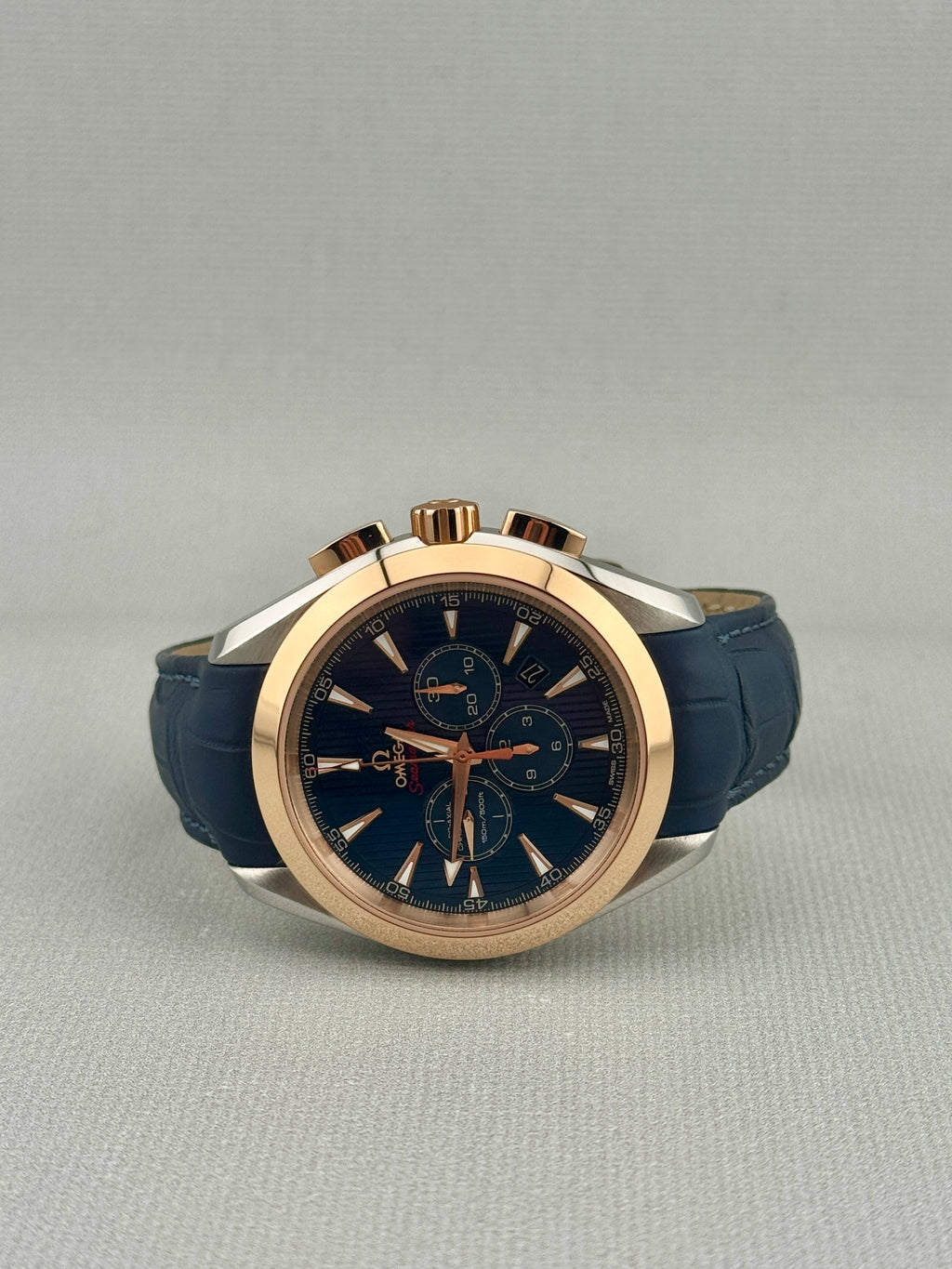 2012 Omega Seamaster Aqua Terra Sedna Gold 522.23.44.50.03.001 44m Full Set PX
