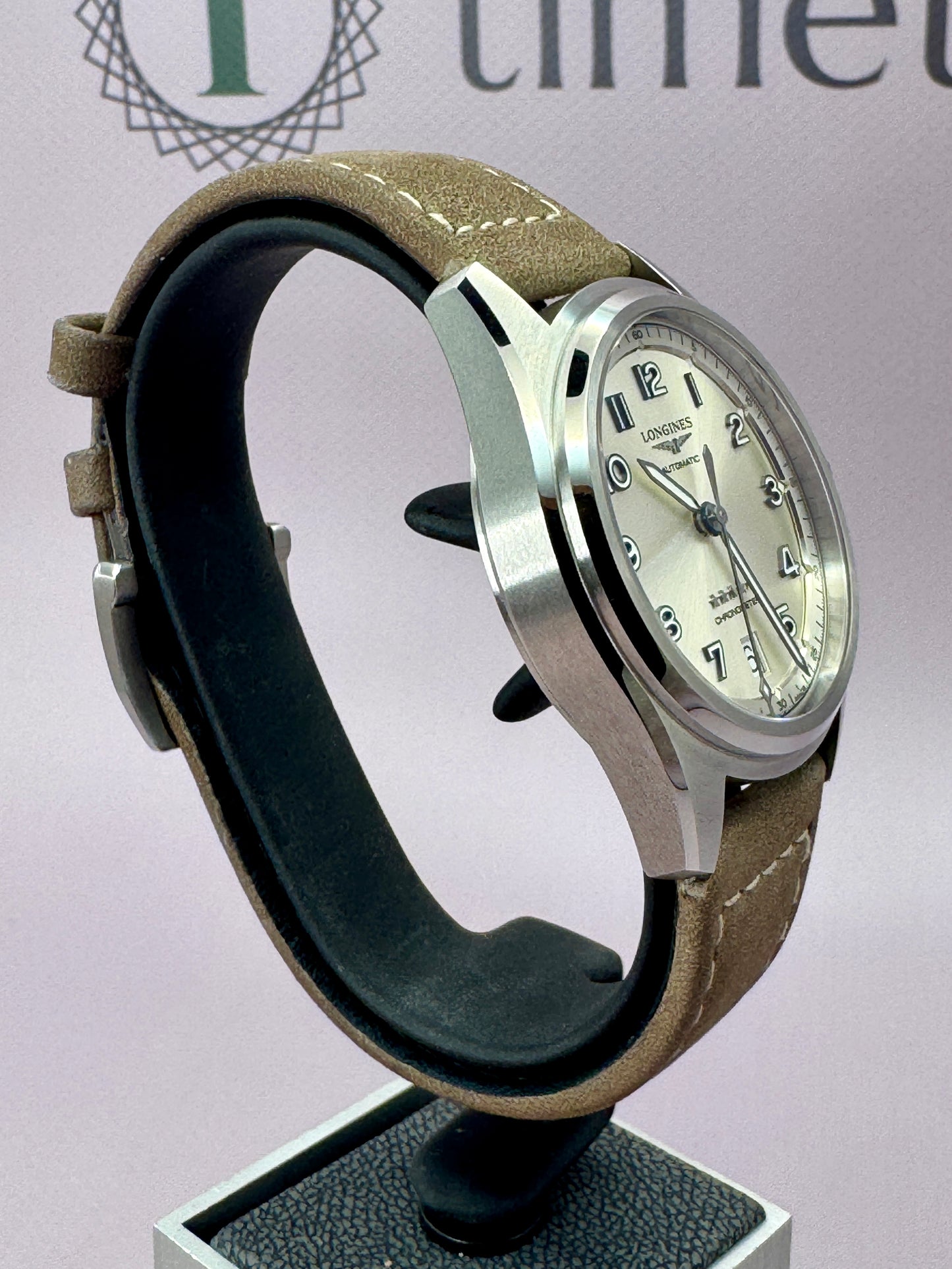2025 *UNWORN* Longines Spirit Chronometer 37mm Champagne Dial -L34104632