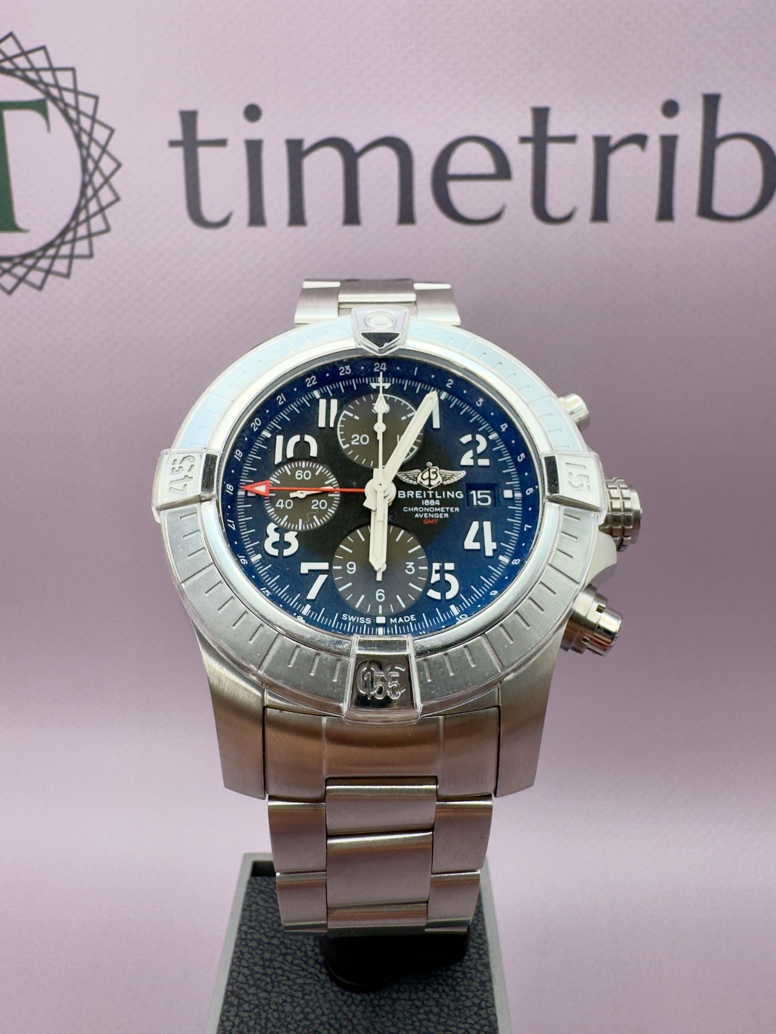 2023 Breitling Avenger Chronograph GMT - 45MM - A24315 - Full Set - Warranty - TimeTribe