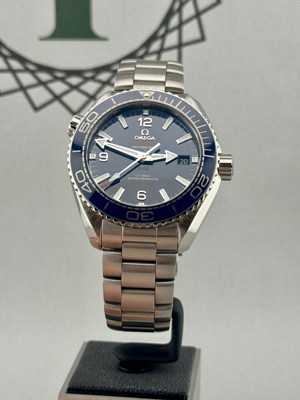 2024 Omega Seamaster Planet Ocean Blue 600m Watch Full Set PX/Finance
