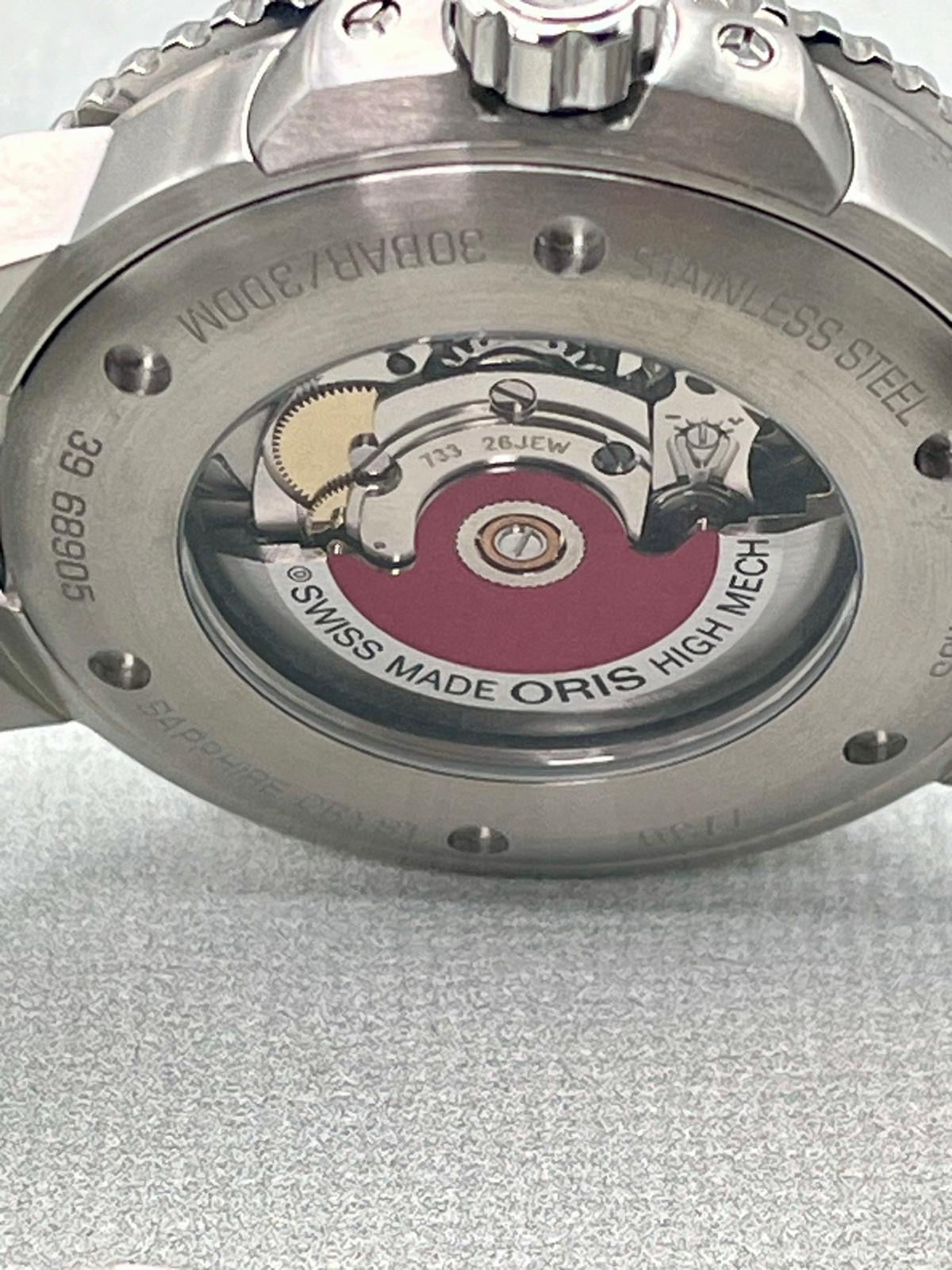 2022 Oris Aquis Automatic - 43.5mm - 01 733 7730 4158 - Full Set - Immaculate