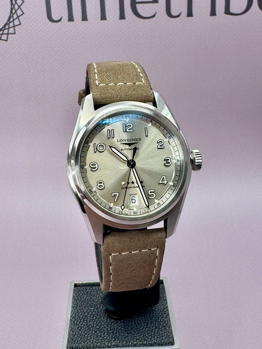2025 *UNWORN* Longines Spirit Chronometer 37mm Champagne Dial -L34104632