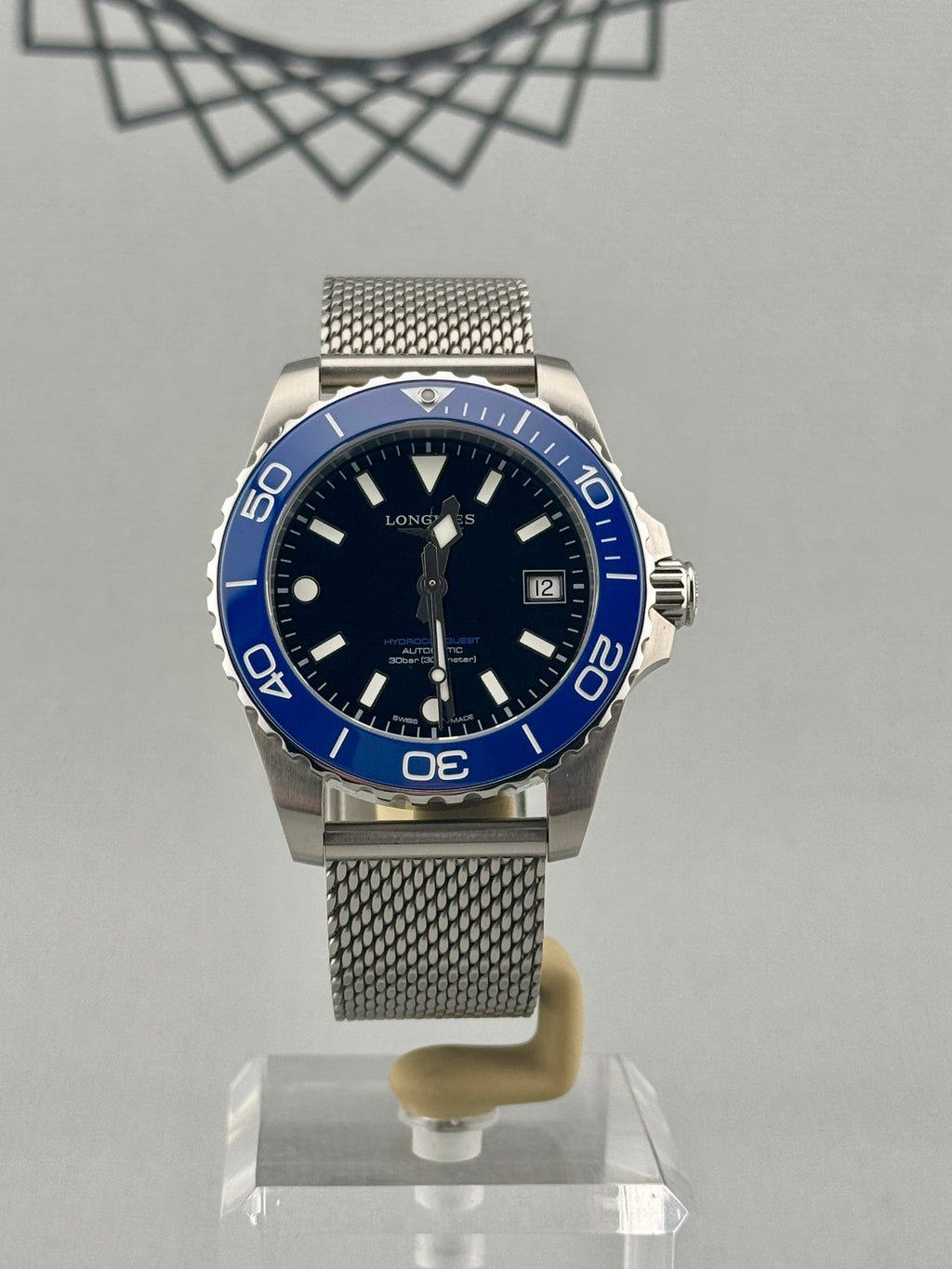 2026 Longines Hydroconquest Auto 39mm L3.779.4.90.6 Full Set + Warranty to 2031