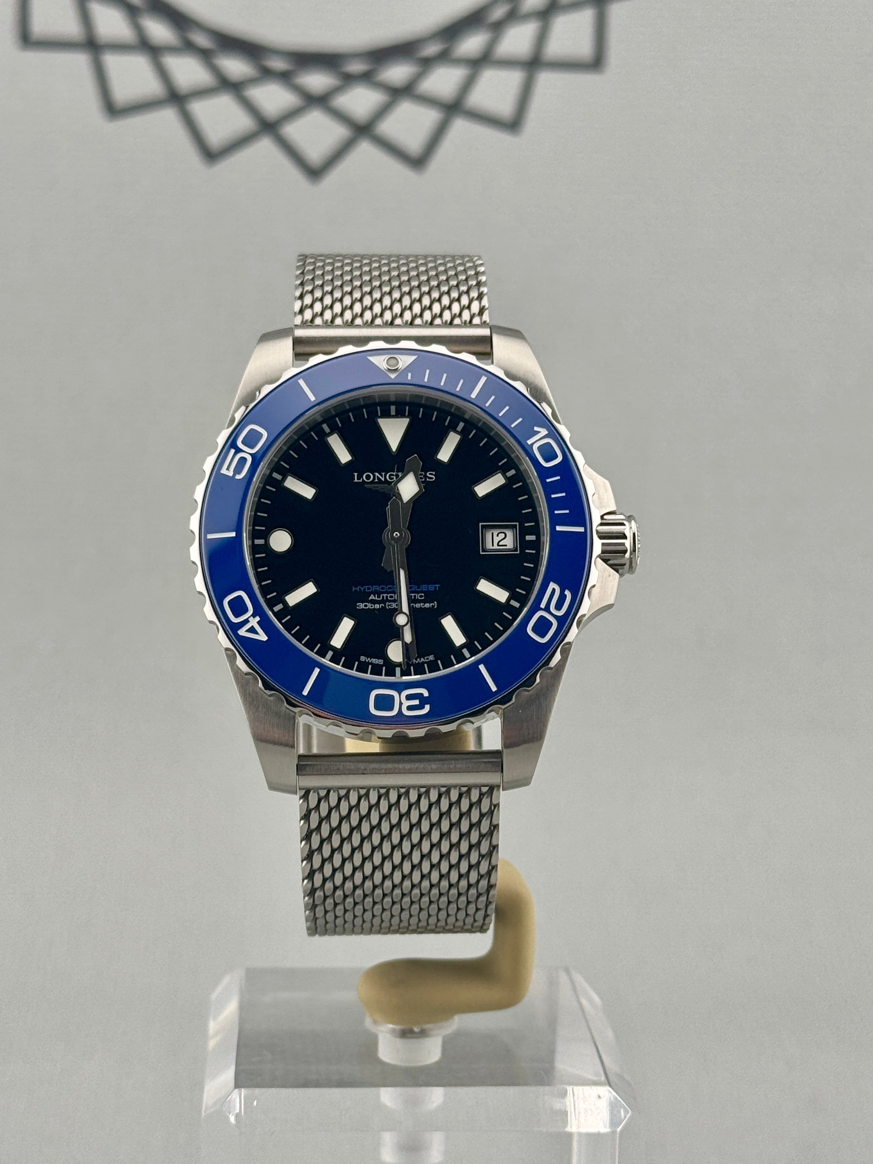 2026 Longines Hydroconquest Auto 39mm L3.779.4.90.6 Full Set + Warranty to 2031