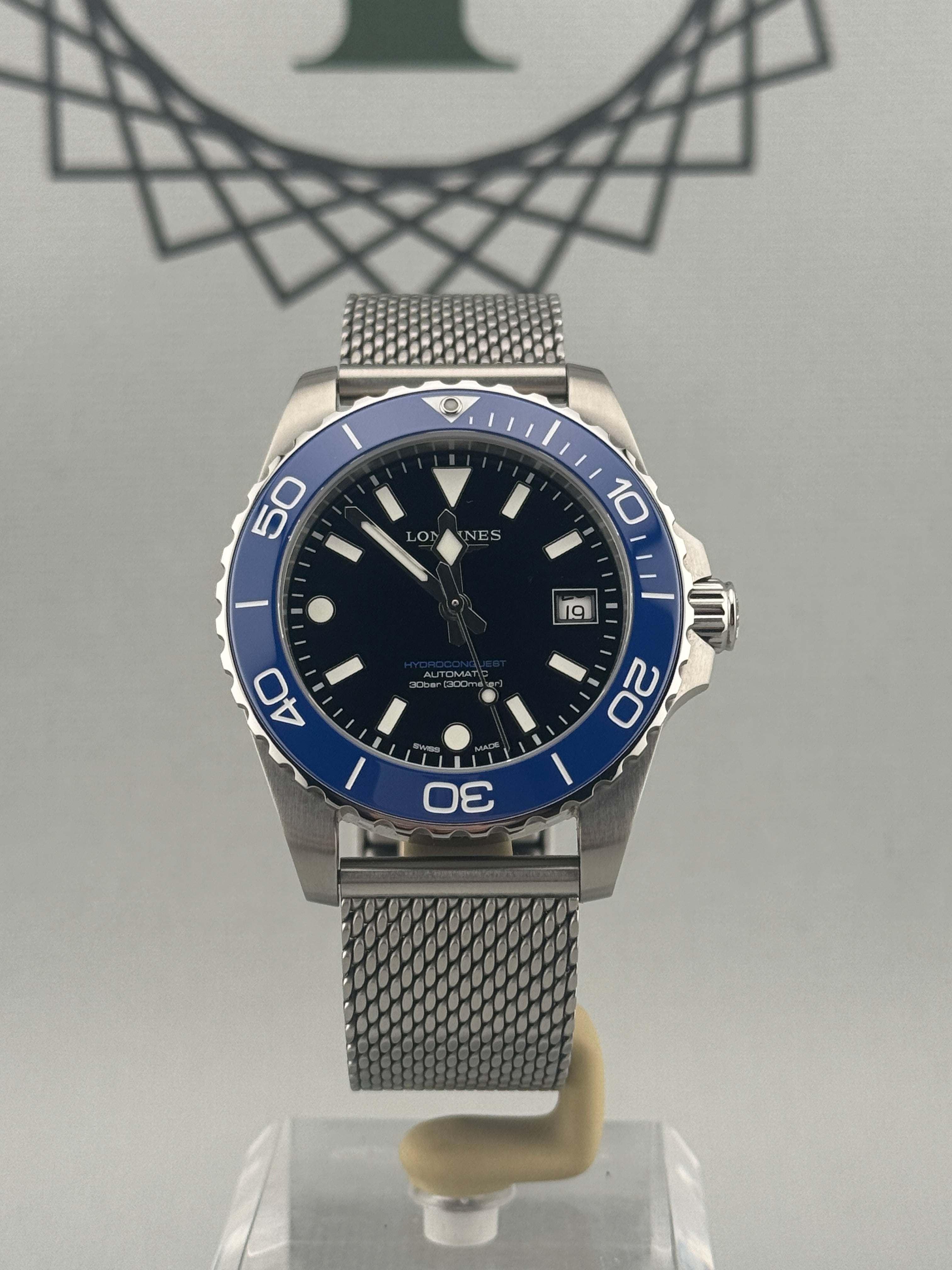 2026 Longines Hydroconquest Auto 39mm L3.779.4.90.6 Full Set + Warranty to 2031