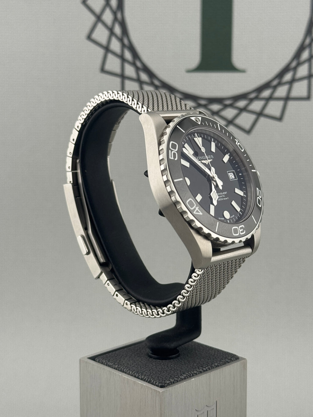 2026 Longines Hydroconquest Auto Black 42mm L3.788.4.70.6 Full Set + Warranty to 2031
