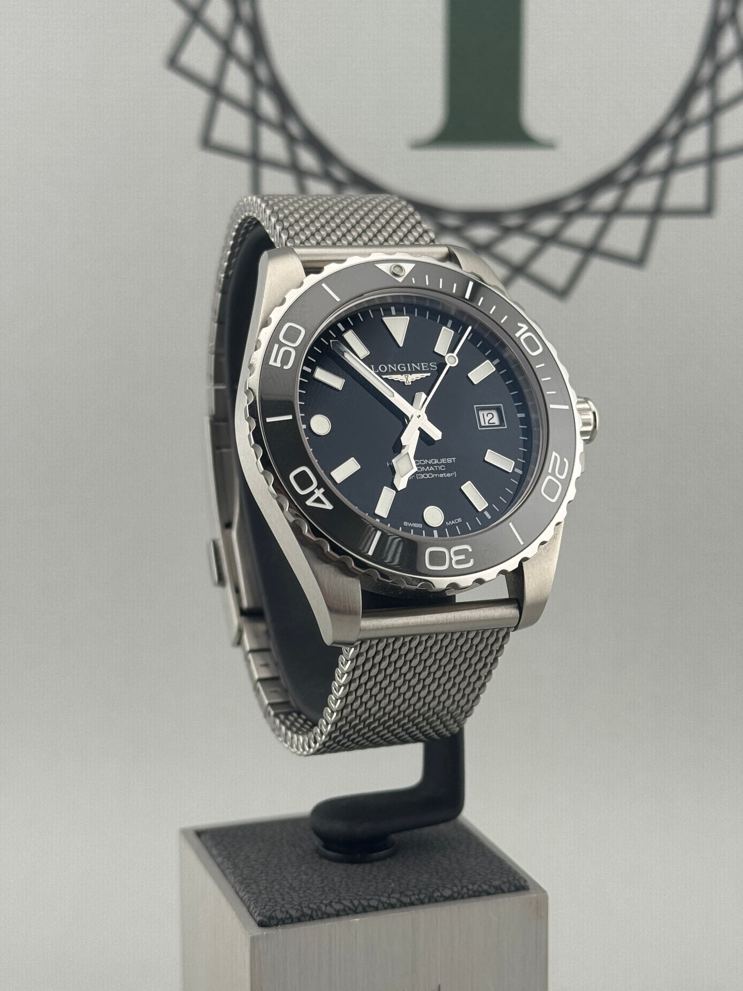 2026 Longines Hydroconquest Auto 42mm L3.788.4.70.6 Full Set + Warranty to 2031