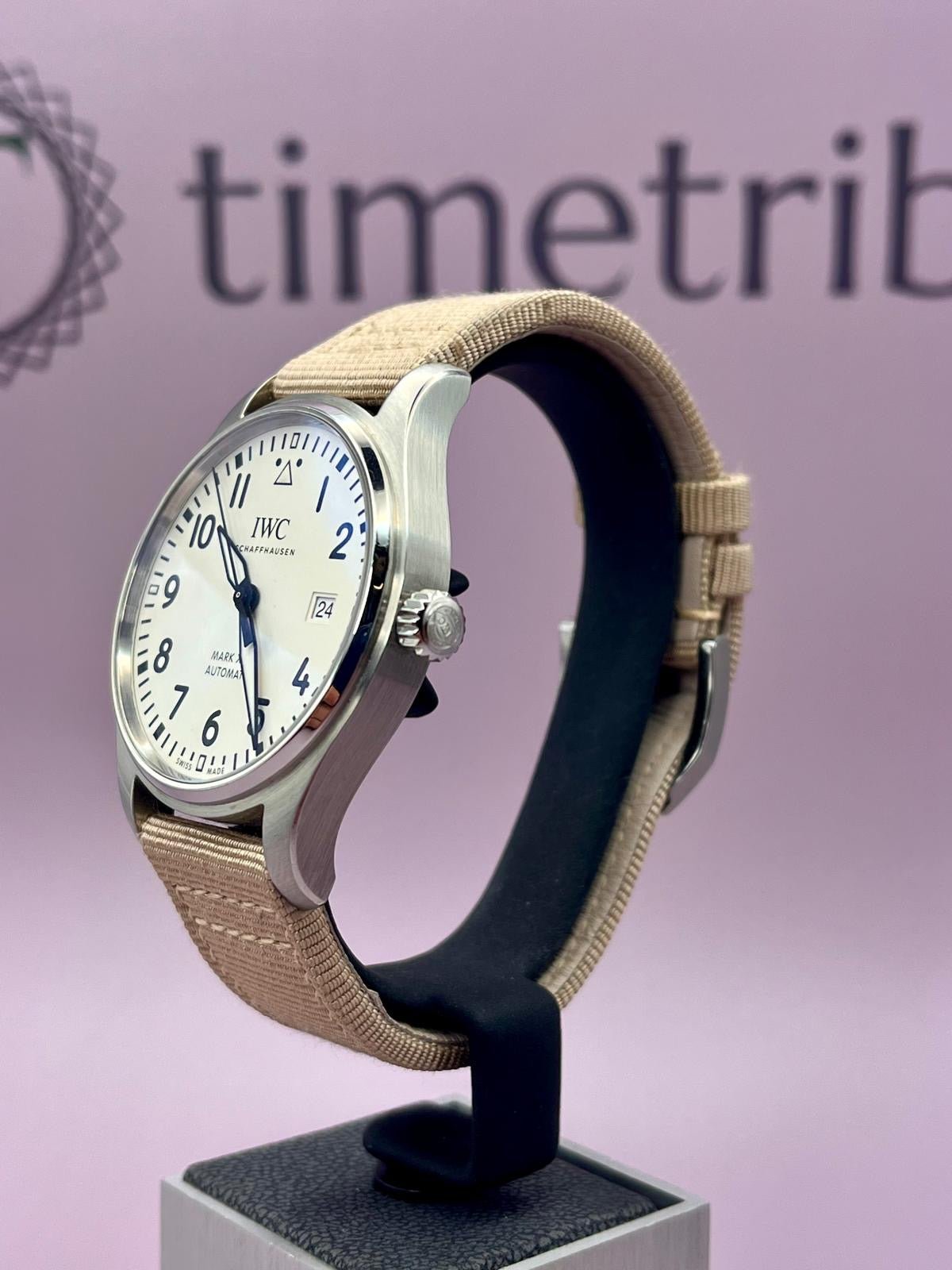 IWC Pilot Mark XVIII - 40mm - White Dial - IWC327002 - Full Set - TimeTribe